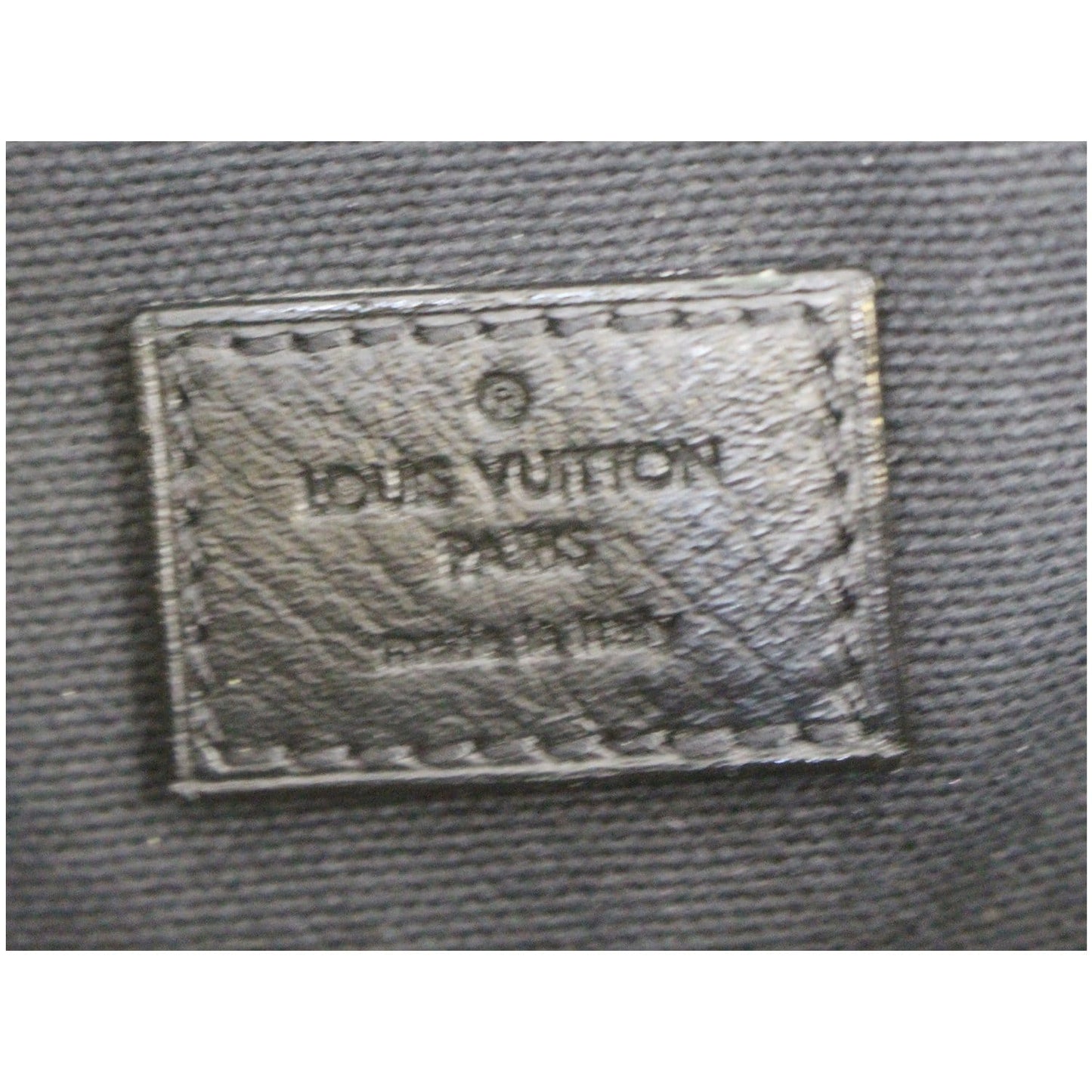 LOUIS VUITTON Motard Biker Black Monogram Satchel Bag