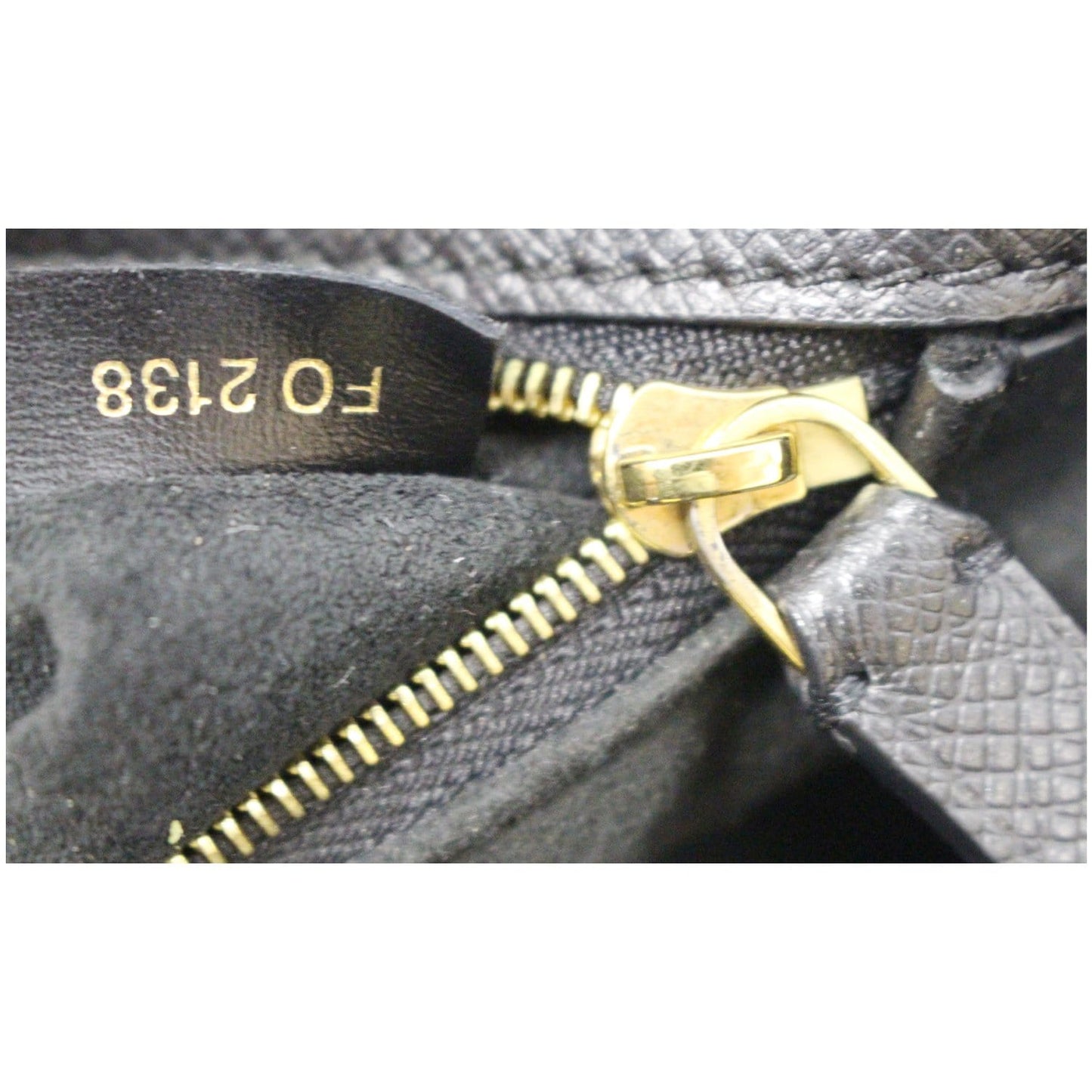 LOUIS VUITTON City Frame Taiga Leather Satchel Bag Black - Last Call