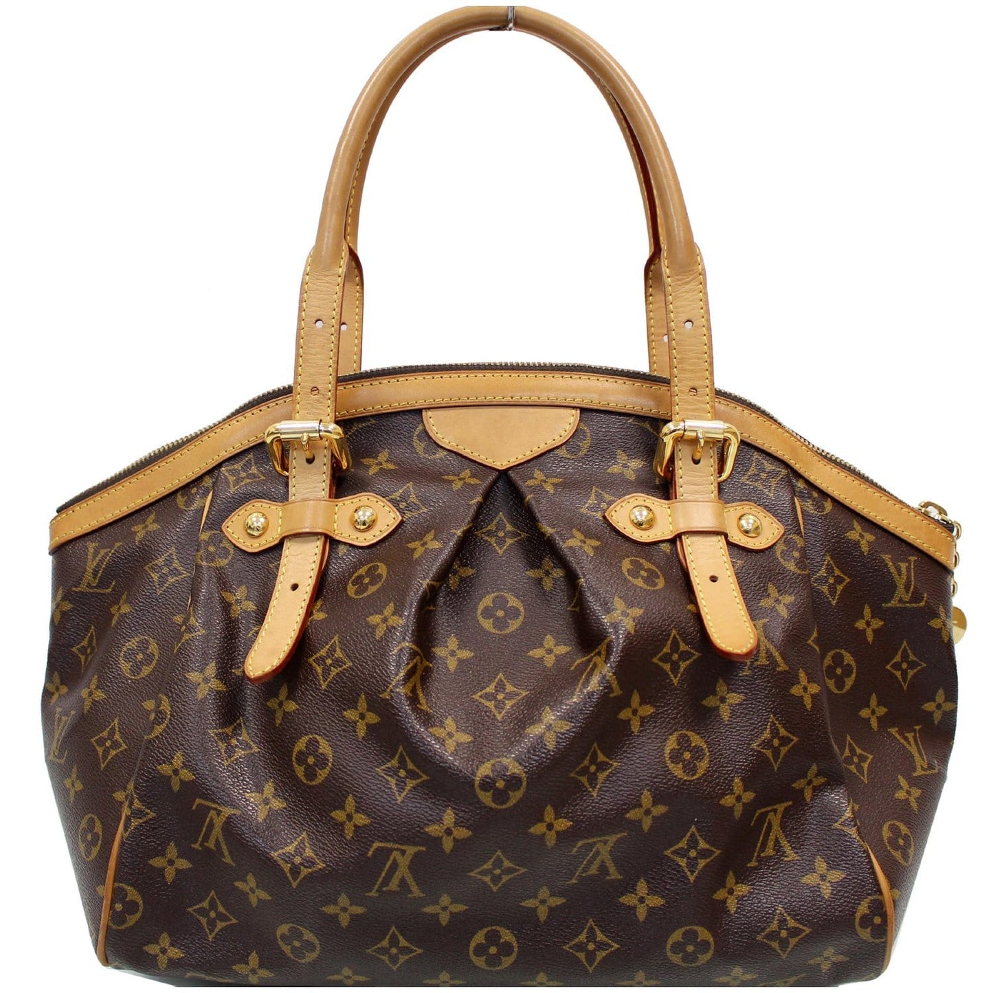 LOUIS VUITTON Tivoli GM Monogram Canvas Shoulder Bag Brown