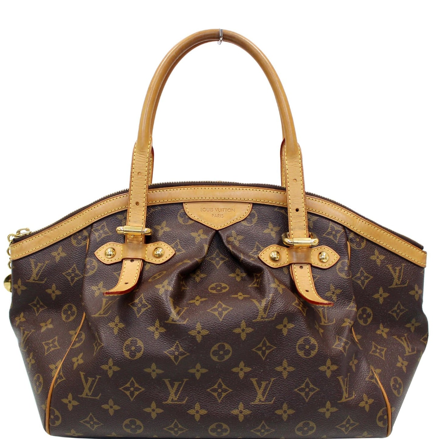 LOUIS VUITTON Tivoli GM Monogram Canvas Shoulder Bag Brown