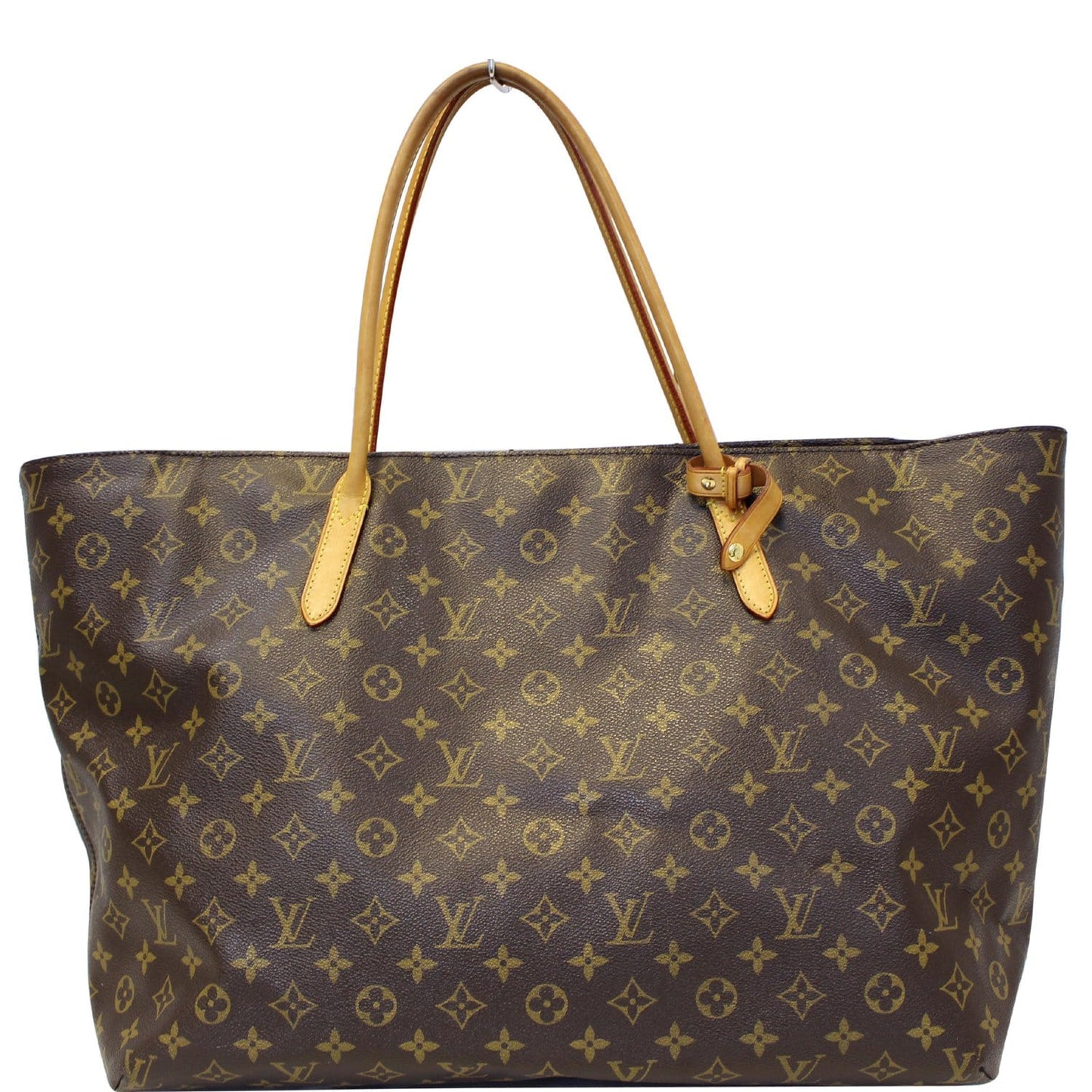 LOUIS VUITTON Raspail GM Monogram Canvas Shoulder Bag Brown