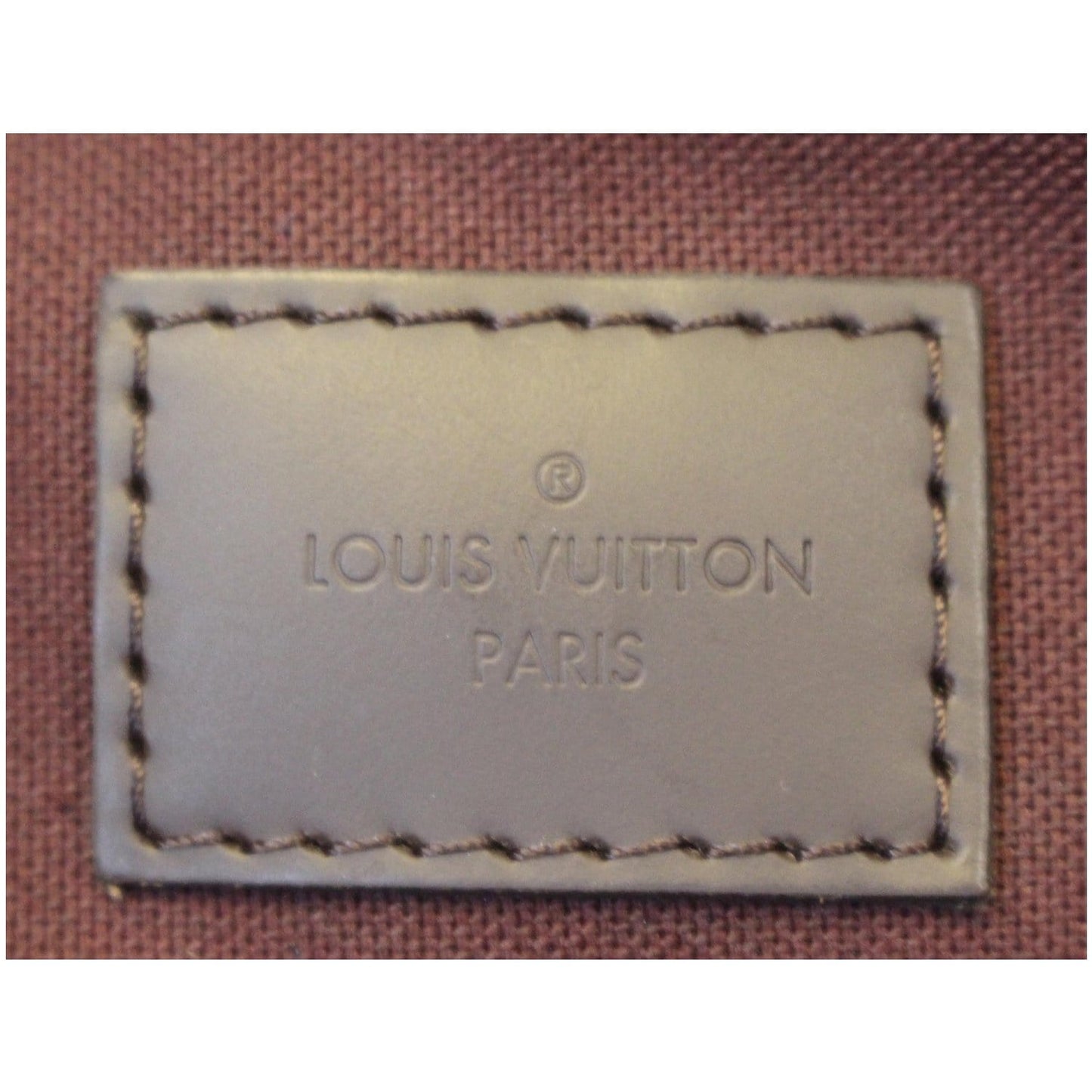 LOUIS VUITTON Iena PM Damier Ebene Shoulder Bag Brown