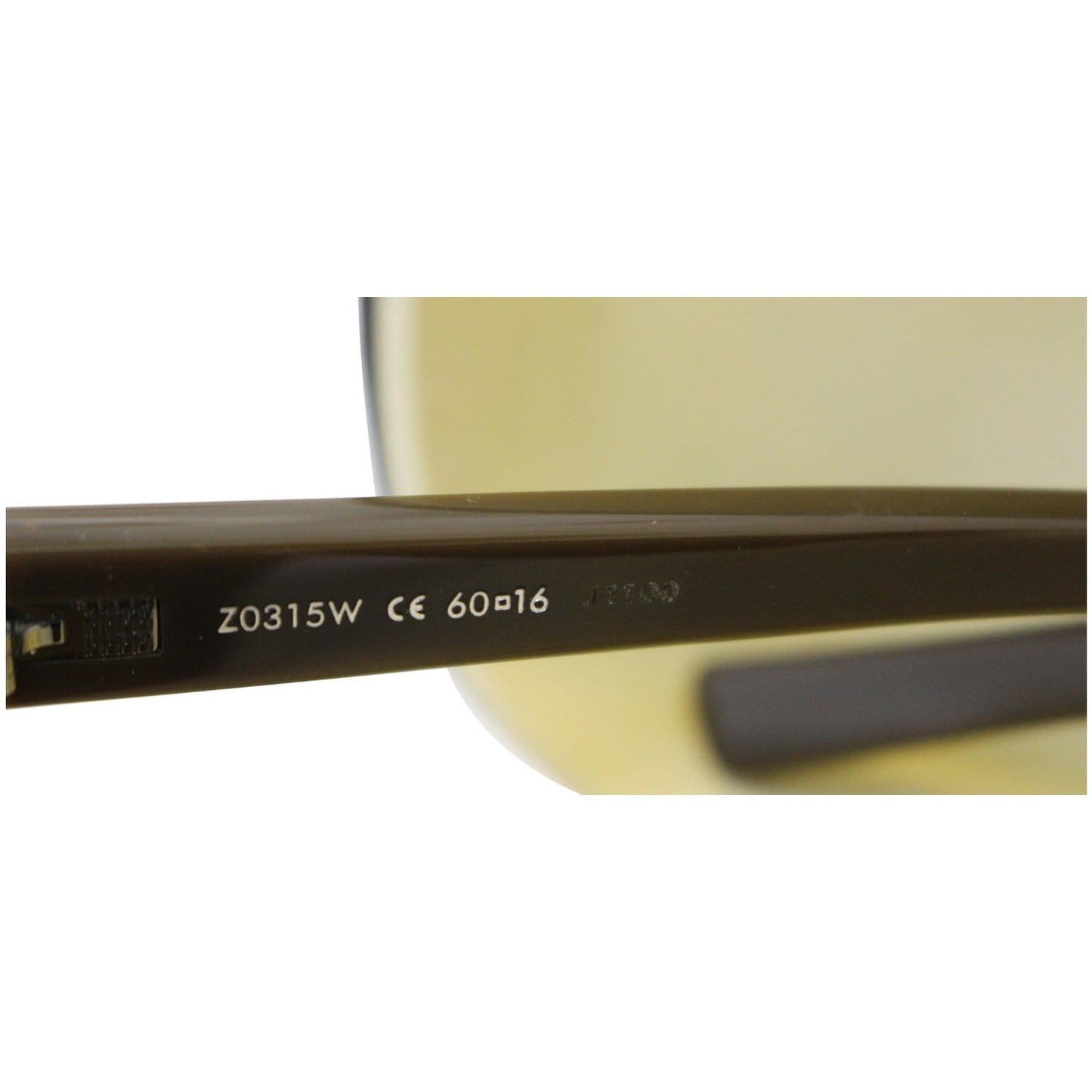 LOUIS VUITTON Possession Pilote Sunglasses Brown Z0315W