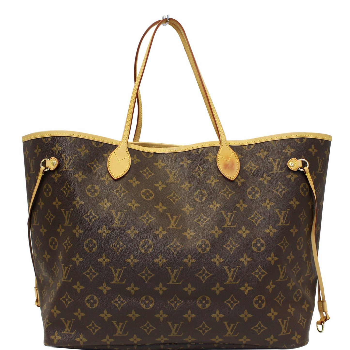 LOUIS VUITTON Neverfull GM Monogram Canvas Tote Shoulder Bag Brown