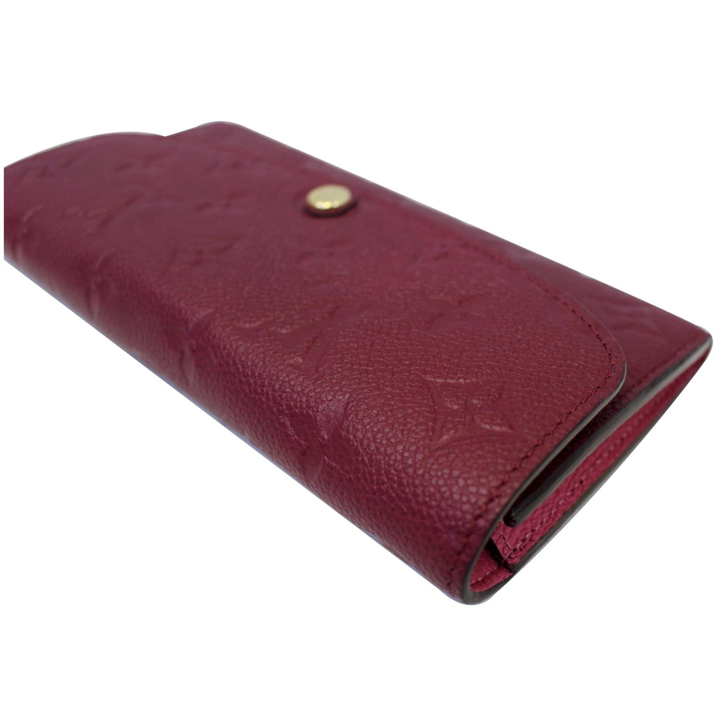 LOUIS VUITTON Emilie Monogram Empreinte Wallet Aurore