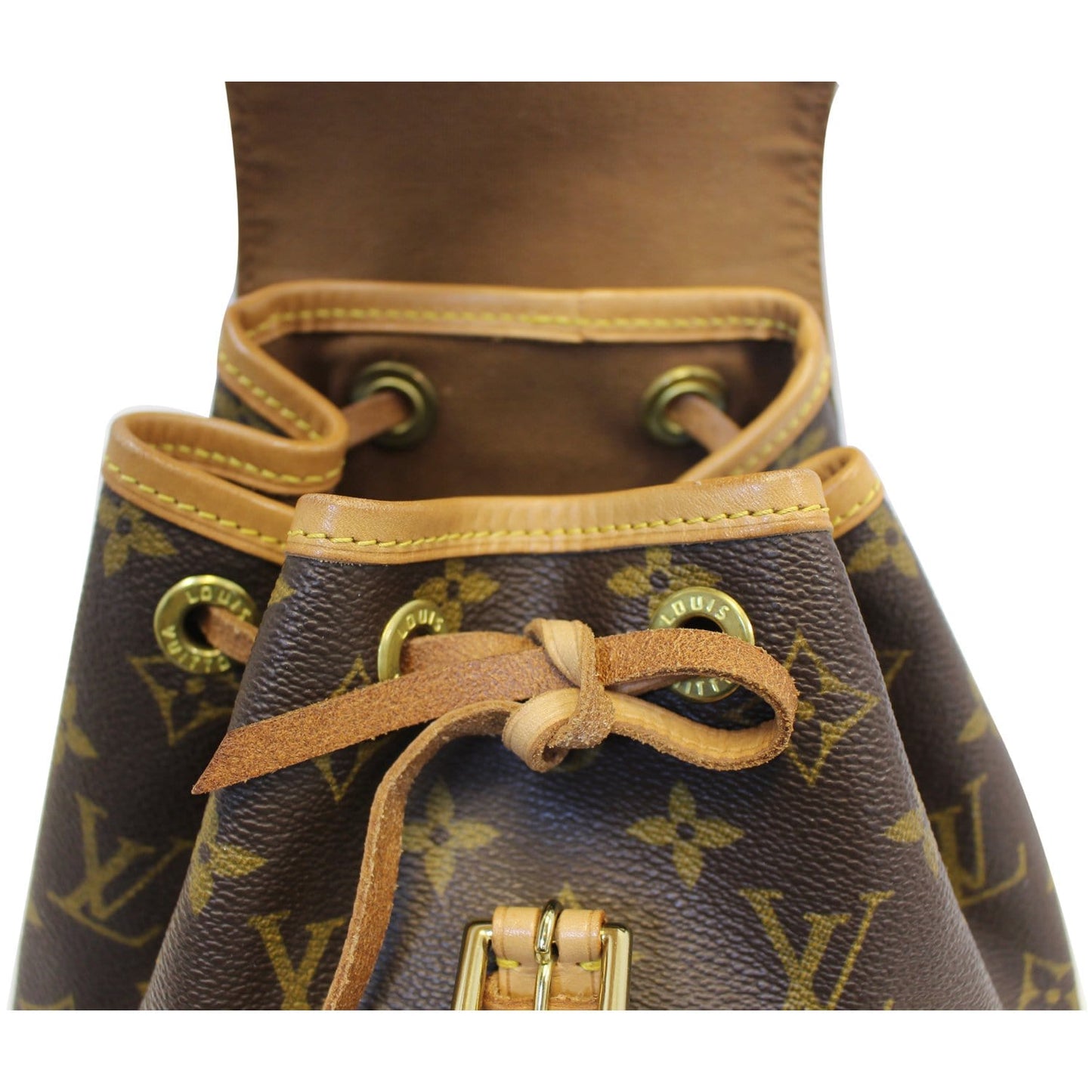 LOUIS VUITTON Mini Montsouris Monogram Canvas Backpack Bag