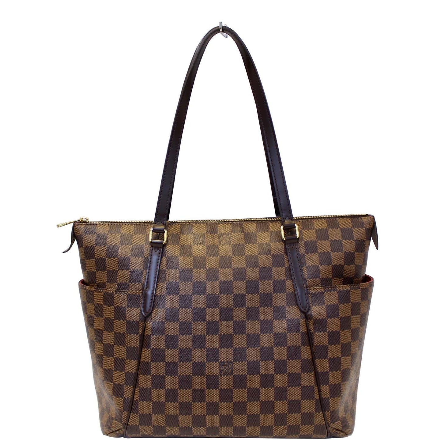 LOUIS VUITTON Totally MM Damier Ebene Shoulder Handbag