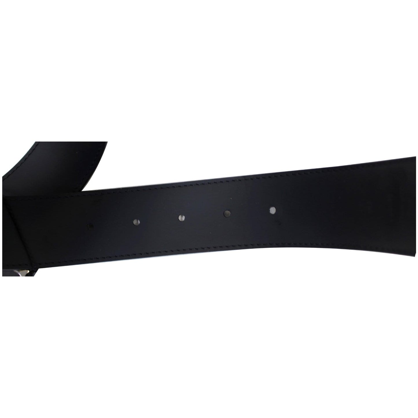 LOUIS VUITTON LV Initiales Monogram Eclipse Canvas Reversible Belt Grey