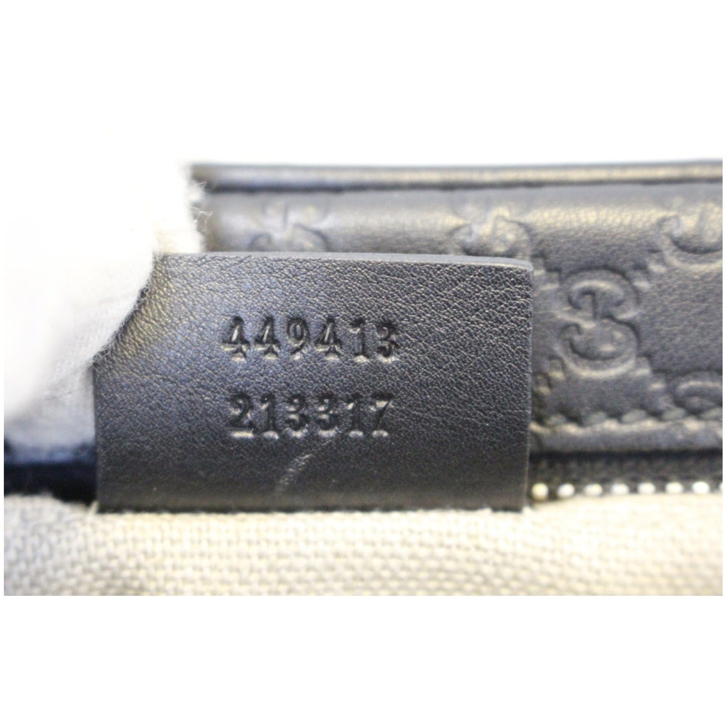 GUCCI Bree Micro GG Guccissima Leather Crossbody Bag 449413