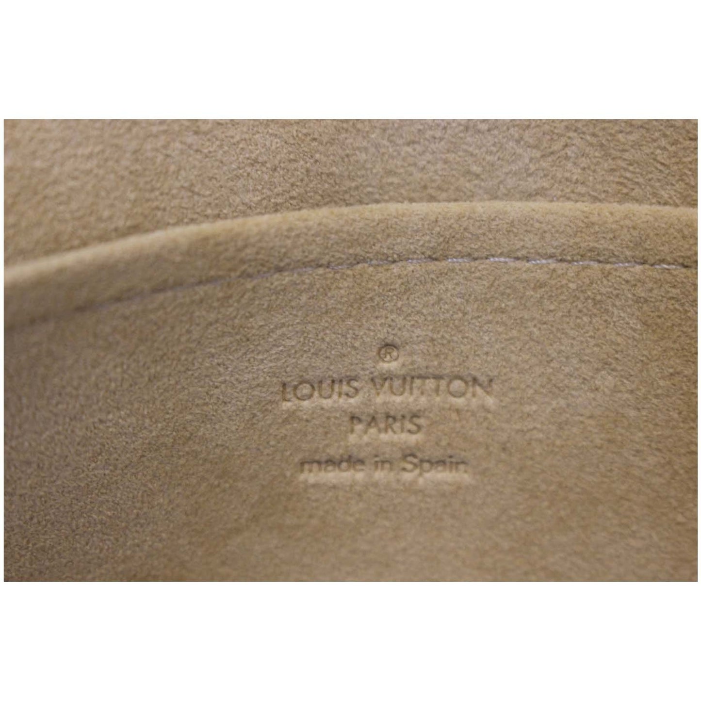 LOUIS VUITTON Pochette Twin GM Monogram Canvas Shoulder Bag Brown