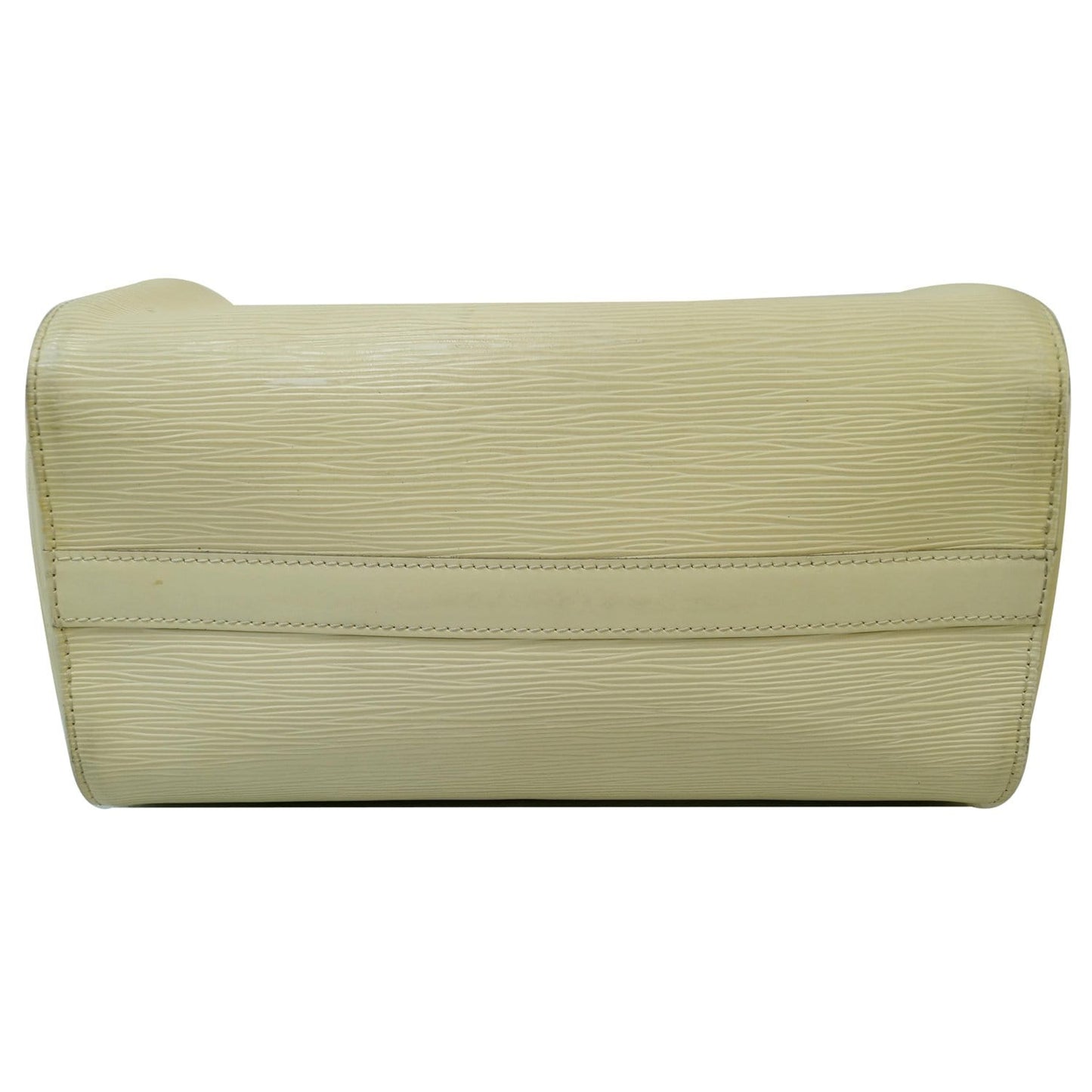 LOUIS VUITTON Speedy 30 Epi Leather Satchel Bag Ivory