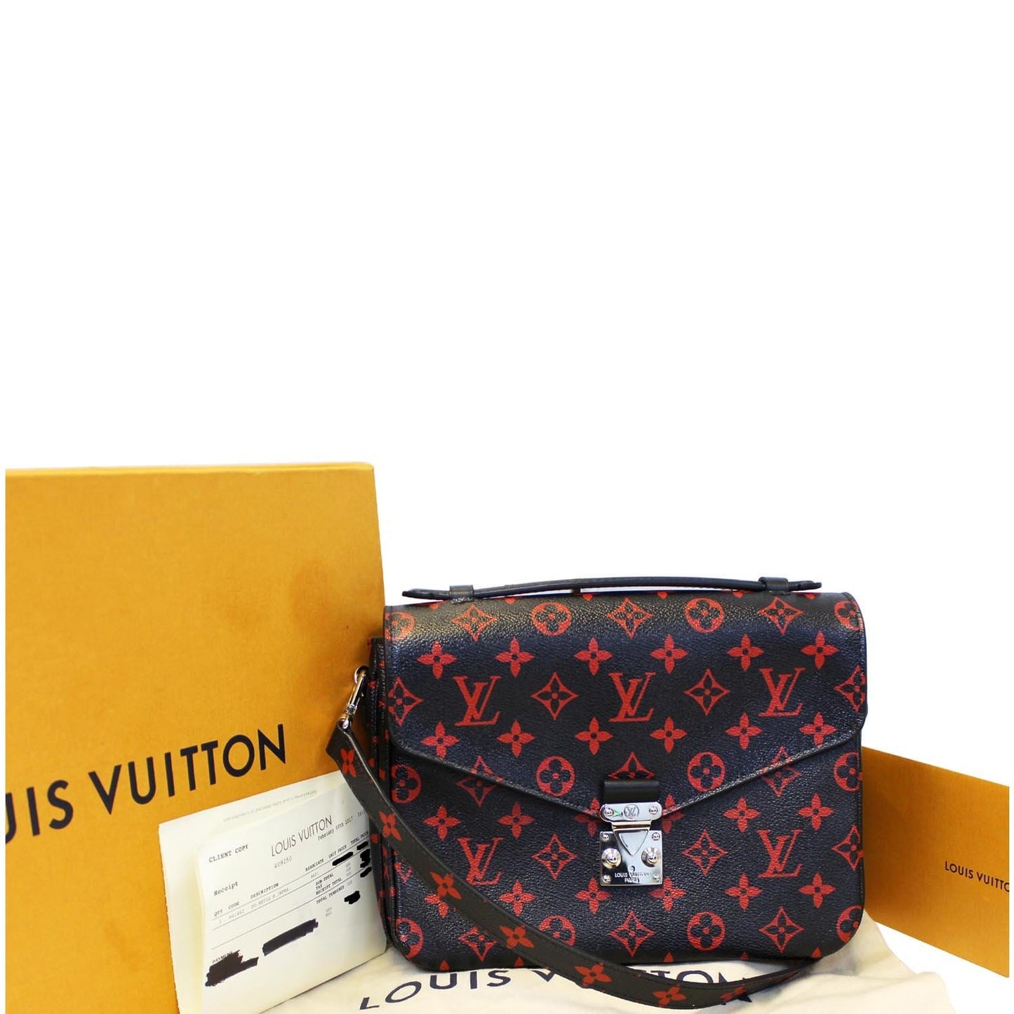 LOUIS VUITTON Metis Pochette Monogram Infrarouge Shoulder Crossbody Bag