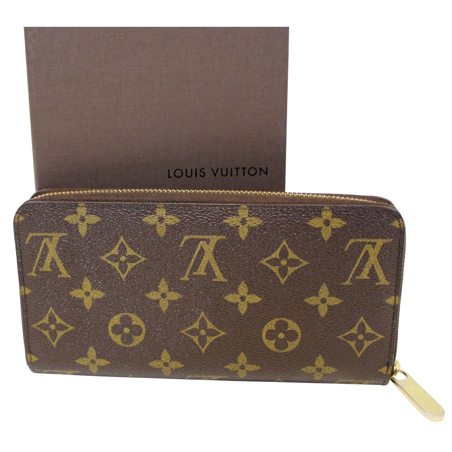 LOUIS VUITTON Monogram Canvas Zippy Long Wallet