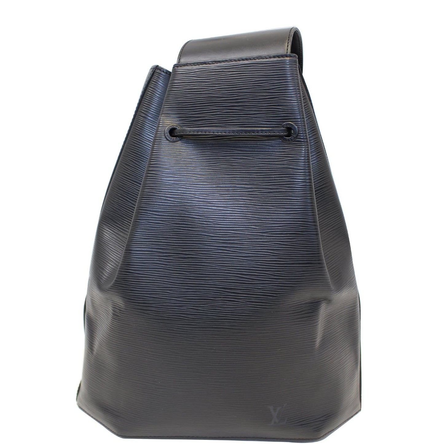 LOUIS VUITTON Sac a Dos Epi Leather Shoulder Bag Black