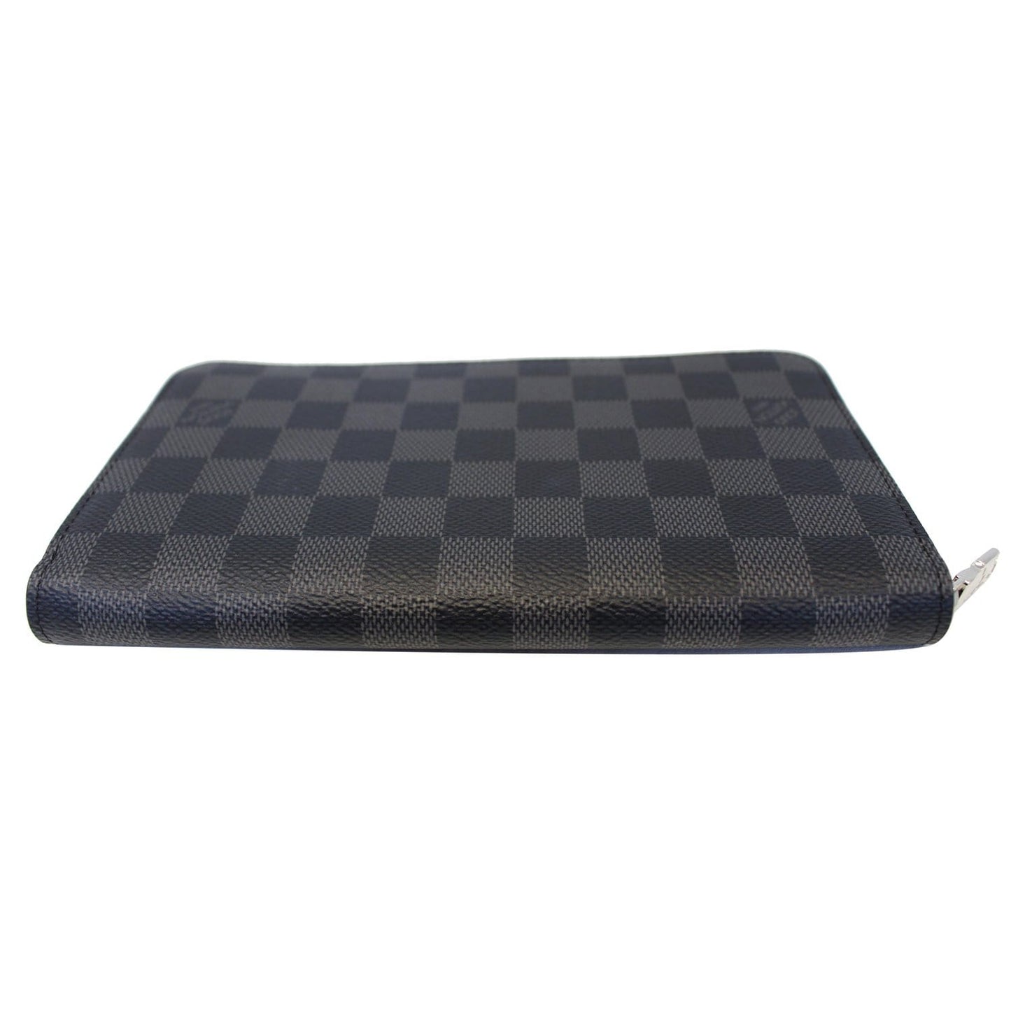 LOUIS VUITTON Zippy Organizer Damier Graphite Wallet Black