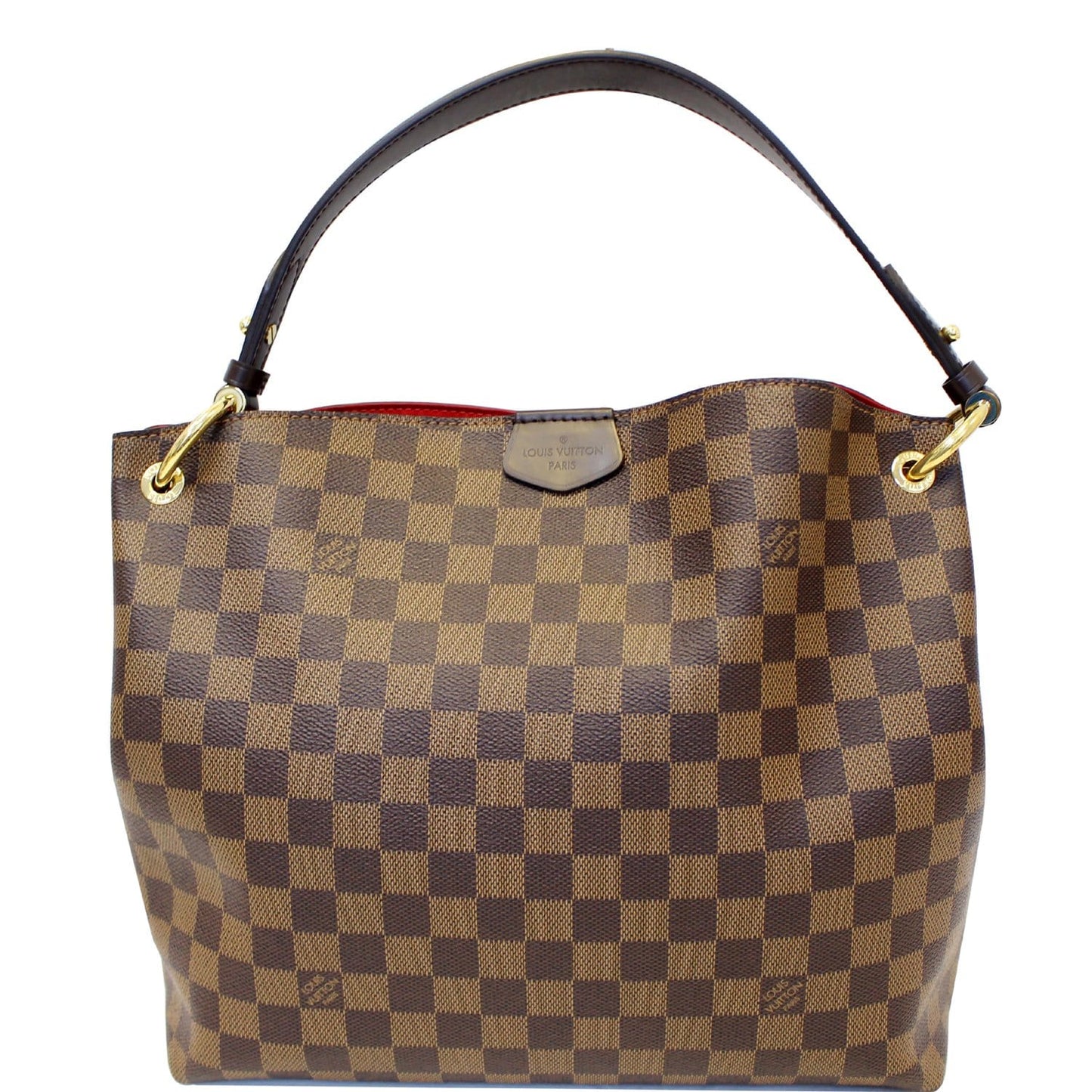 LOUIS VUITTON Graceful PM Dmaier Ebene Shoulder Bag Brown