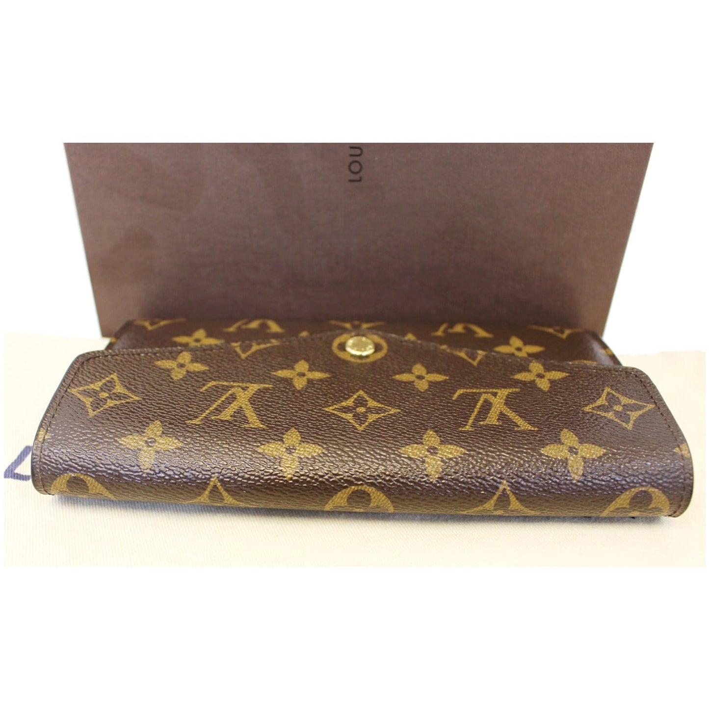 LOUIS VUITTON Sarah NM Monogram Canvas Wallet