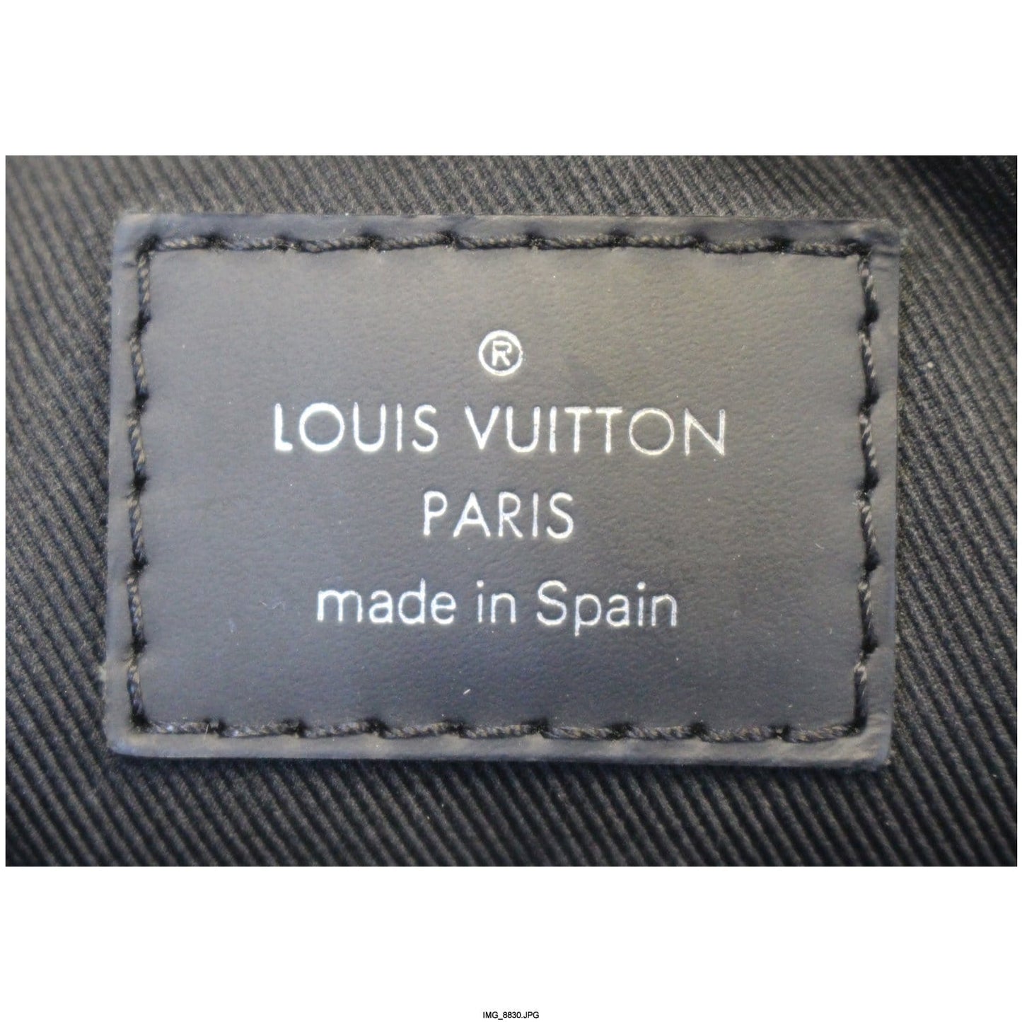 LOUIS VUITTON Dayton Reporter PM Damier Graphite Shoulder Bag