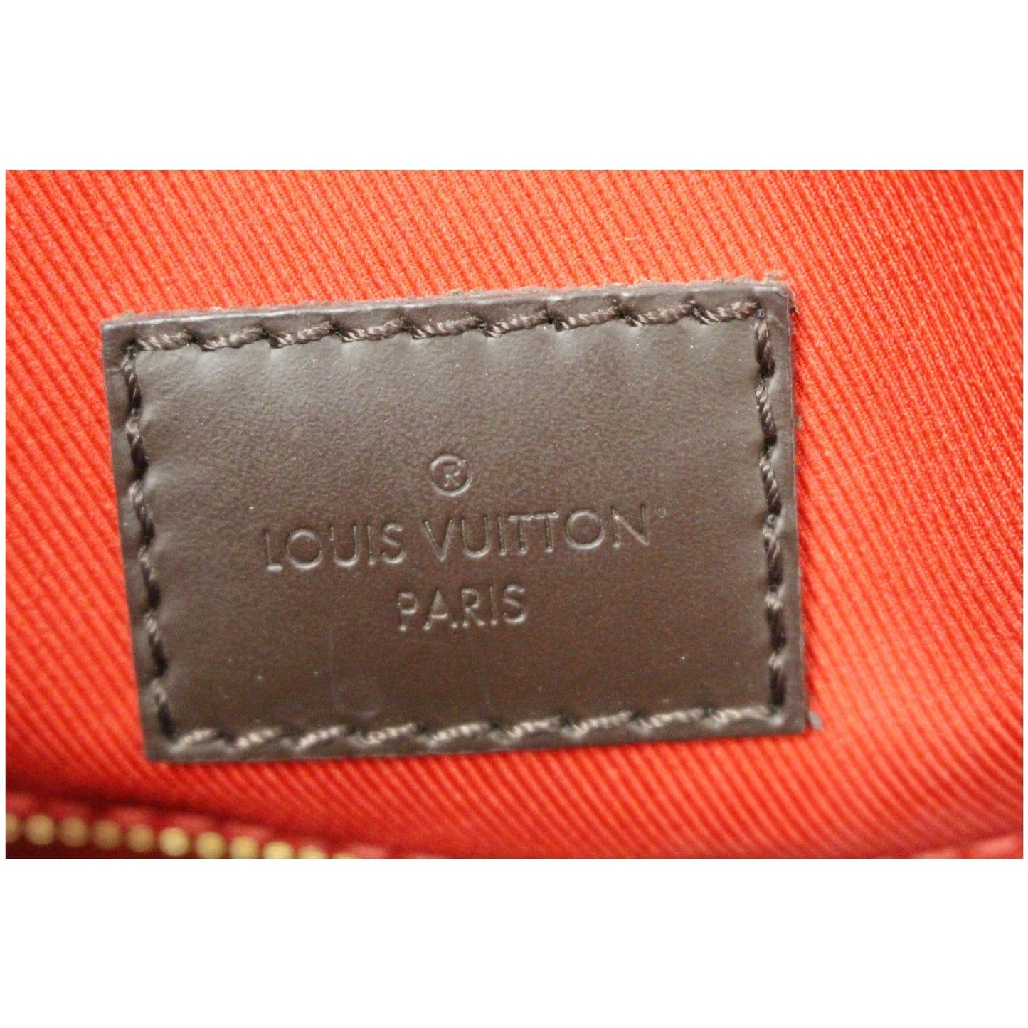 LOUIS VUITTON Graceful PM Damier Ebene Shoulder Bag Brown
