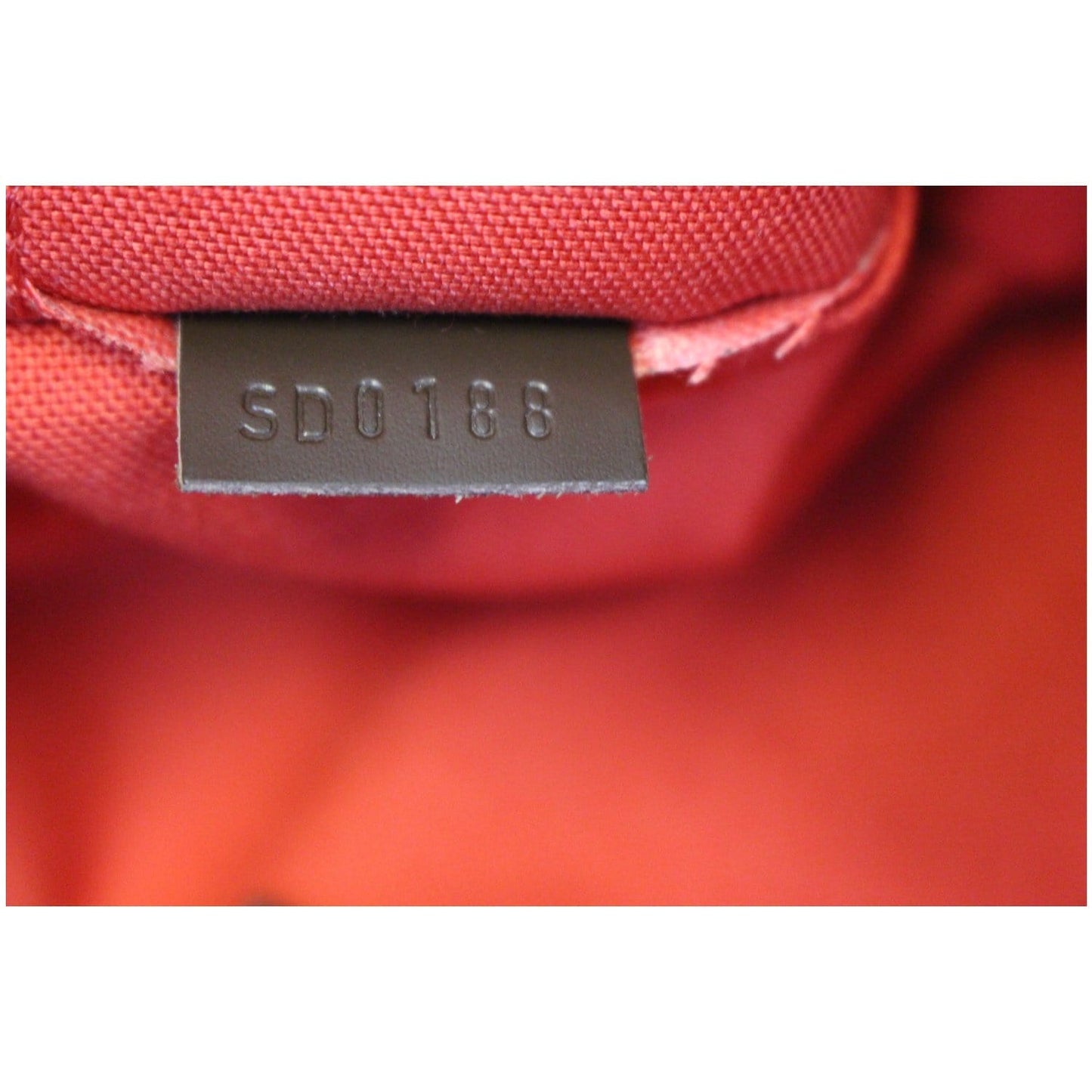 LOUIS VUITTON Siena MM Damier Ebene Shoulder Bag Brown