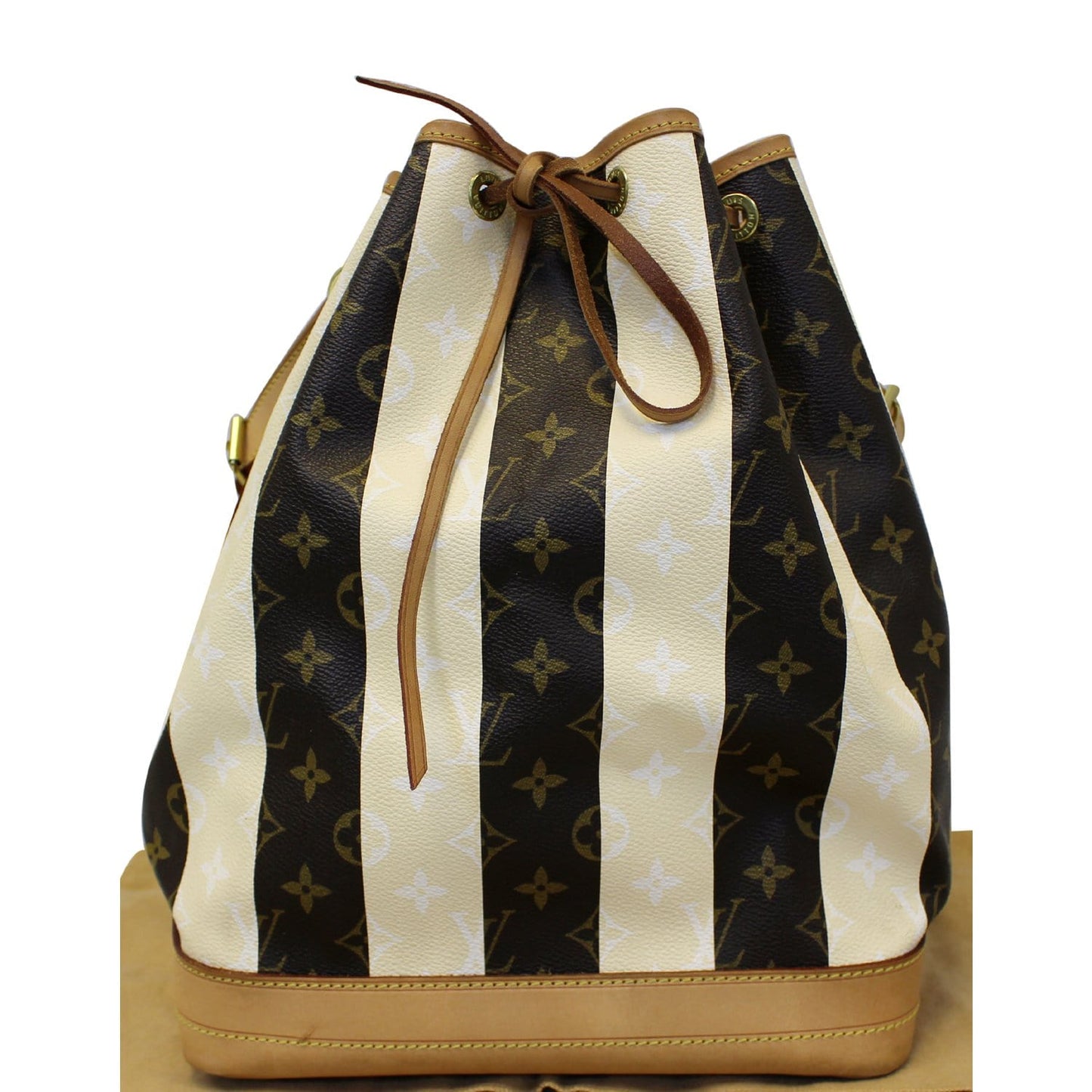 LOUIS VUITTON Noe Large Monogram Rayure Shoulder Bag