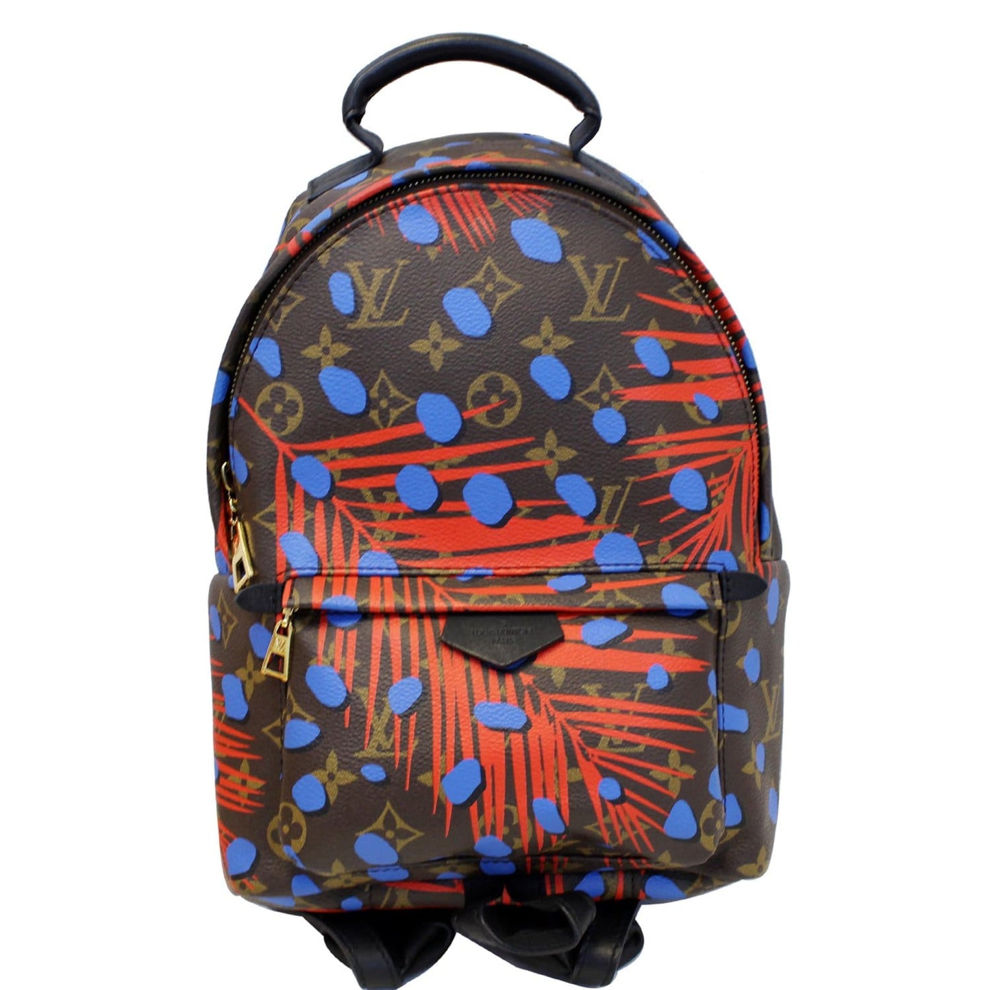 LOUIS VUITTON Palm Springs PM Monogram Jungle Dots Backpack Bag Brown - 25% OFF