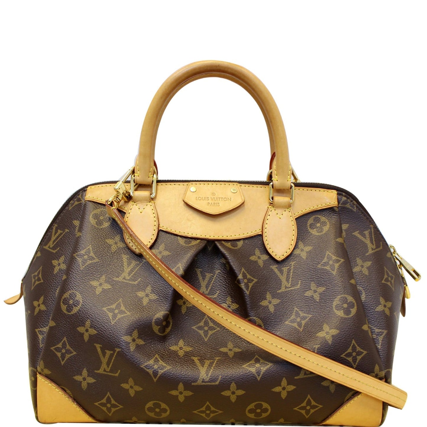 LOUIS VUITTON Segur Monogram Canvas Shoulder bag Brown