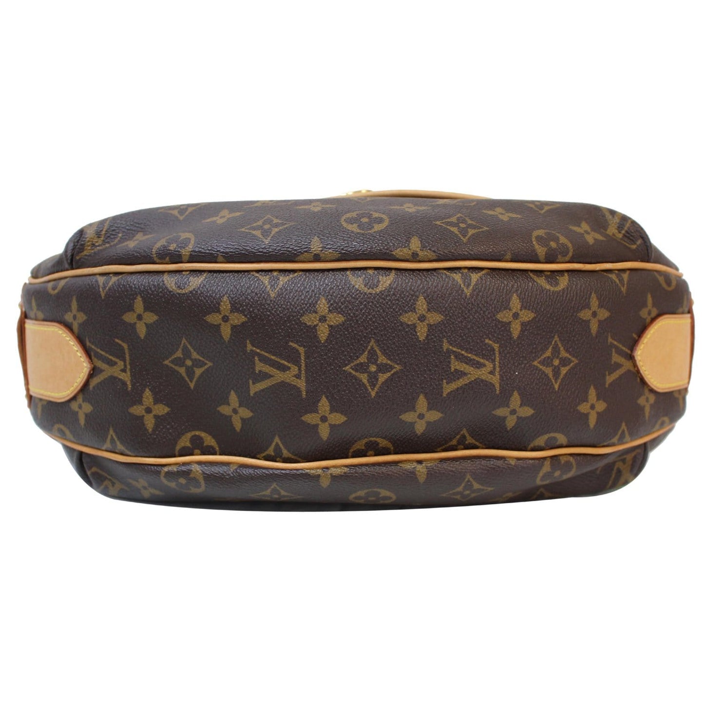 LOUIS VUITTON Tulum GM Monogram Canvas Shoulder Bag Brown