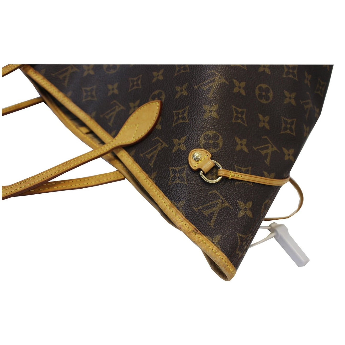 LOUIS VUITTON Neverfull MM Monogram Canvas  Brown Tote Bag