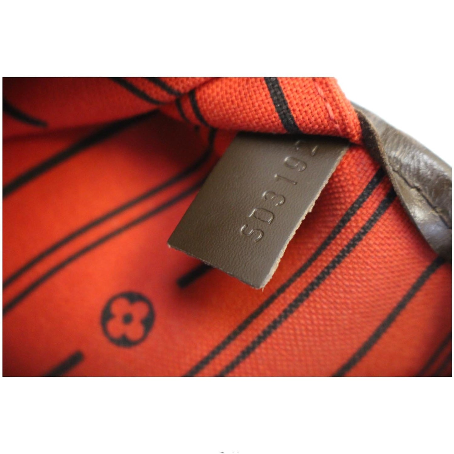 LOUIS VUITTON Neverfull GM Damier Ebene Brown Tote Shoulder Bag