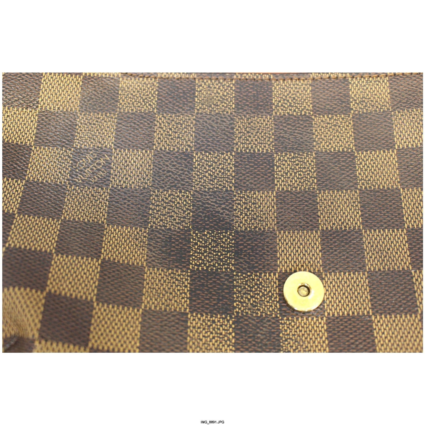 LOUIS VUITTON Musette Tango Damier Ebene Short Strap Shoulder Bag