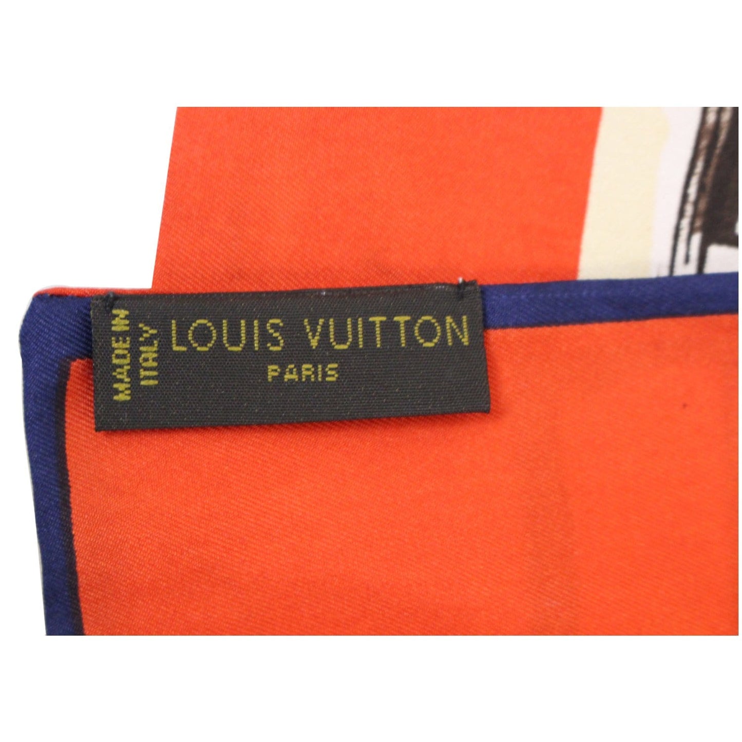 LOUIS VUITTON Silk Monogram Trunks Bandeau Brown