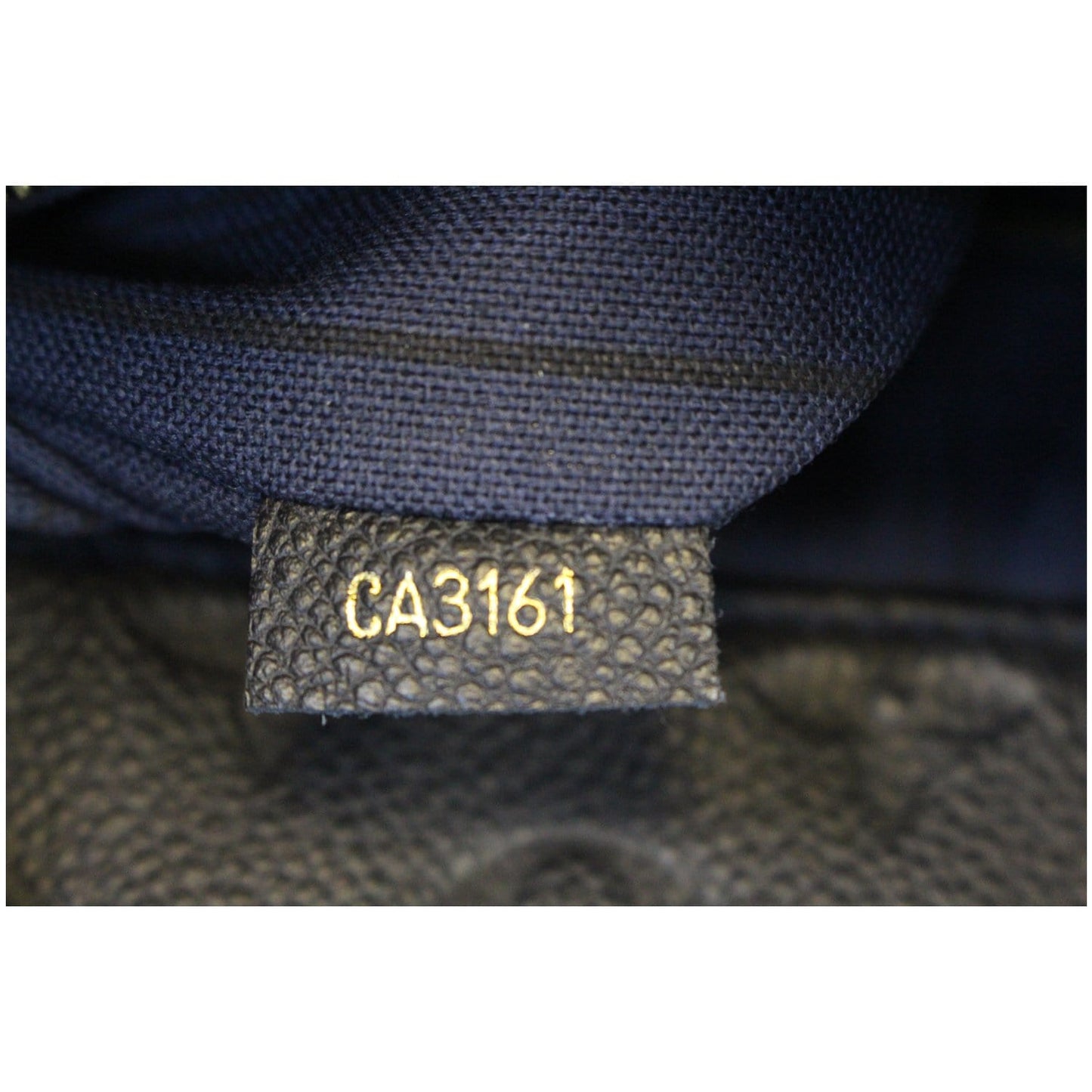 Louis Vuitton Artsy MM Empreinte Blue Infini Monogram Shoulder Bag
