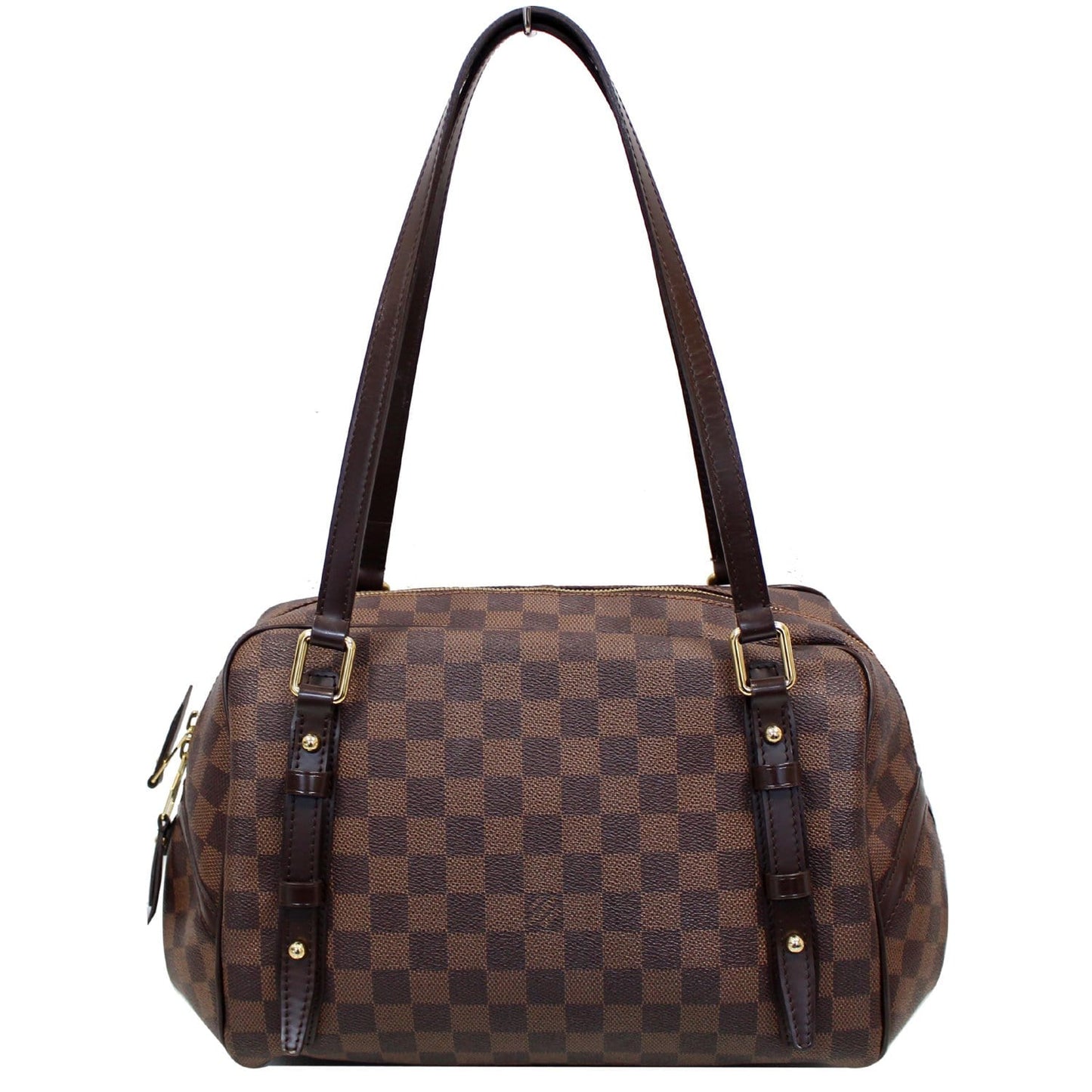 LOUIS VUITTON Rivington GM Damier Ebene Shoulder Bag Brown - 20% OFF