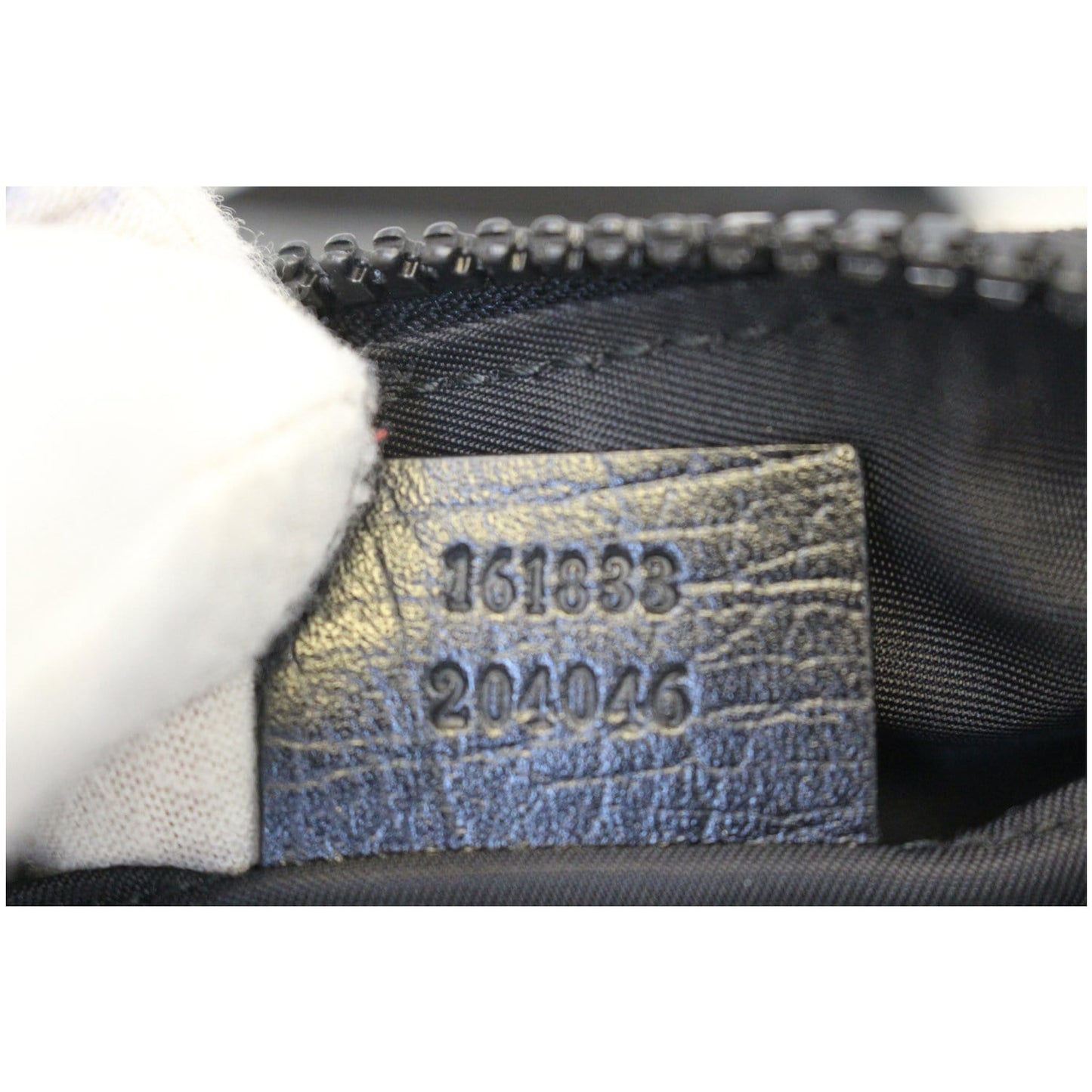 GUCCI GG Supreme Monogram Waist Bum Bag Black 161833
