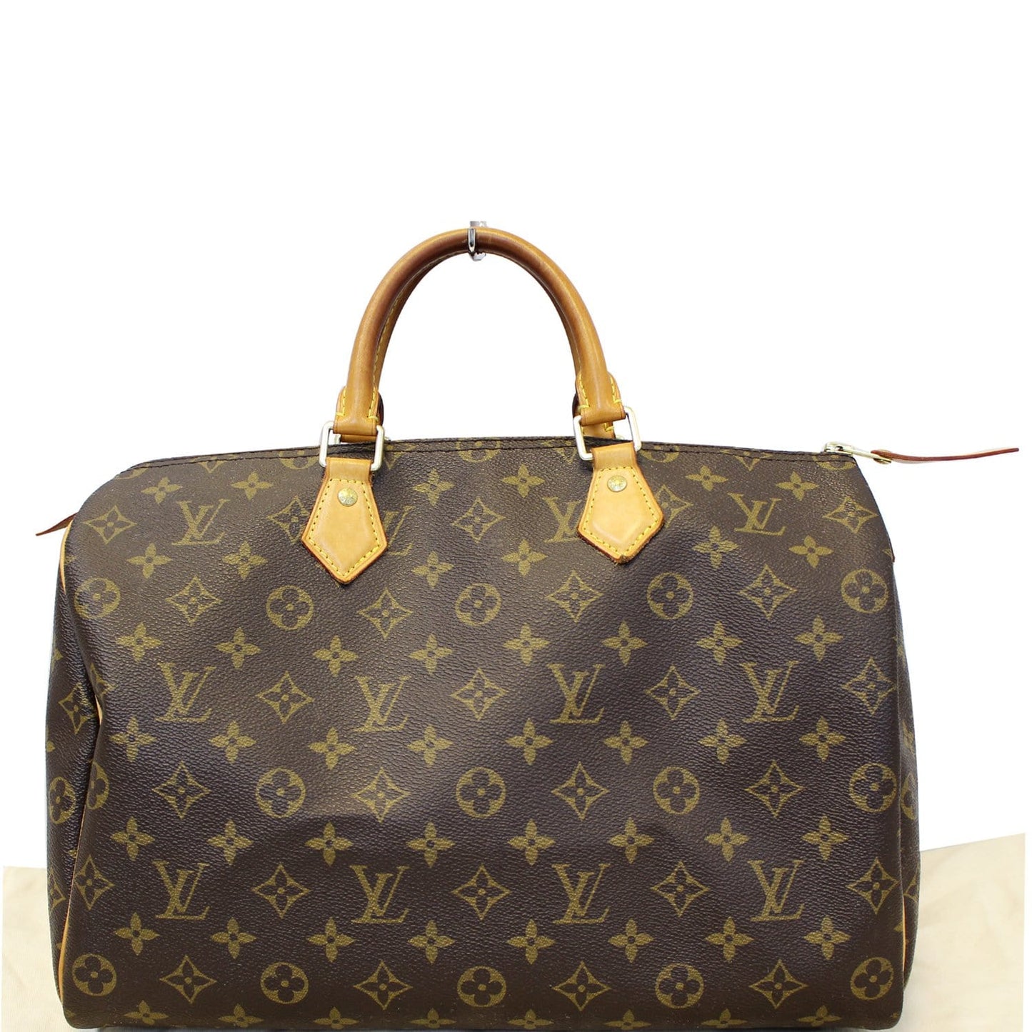 LOUIS VUITTON Speedy 35 Monogram Canvas Satchel Bag