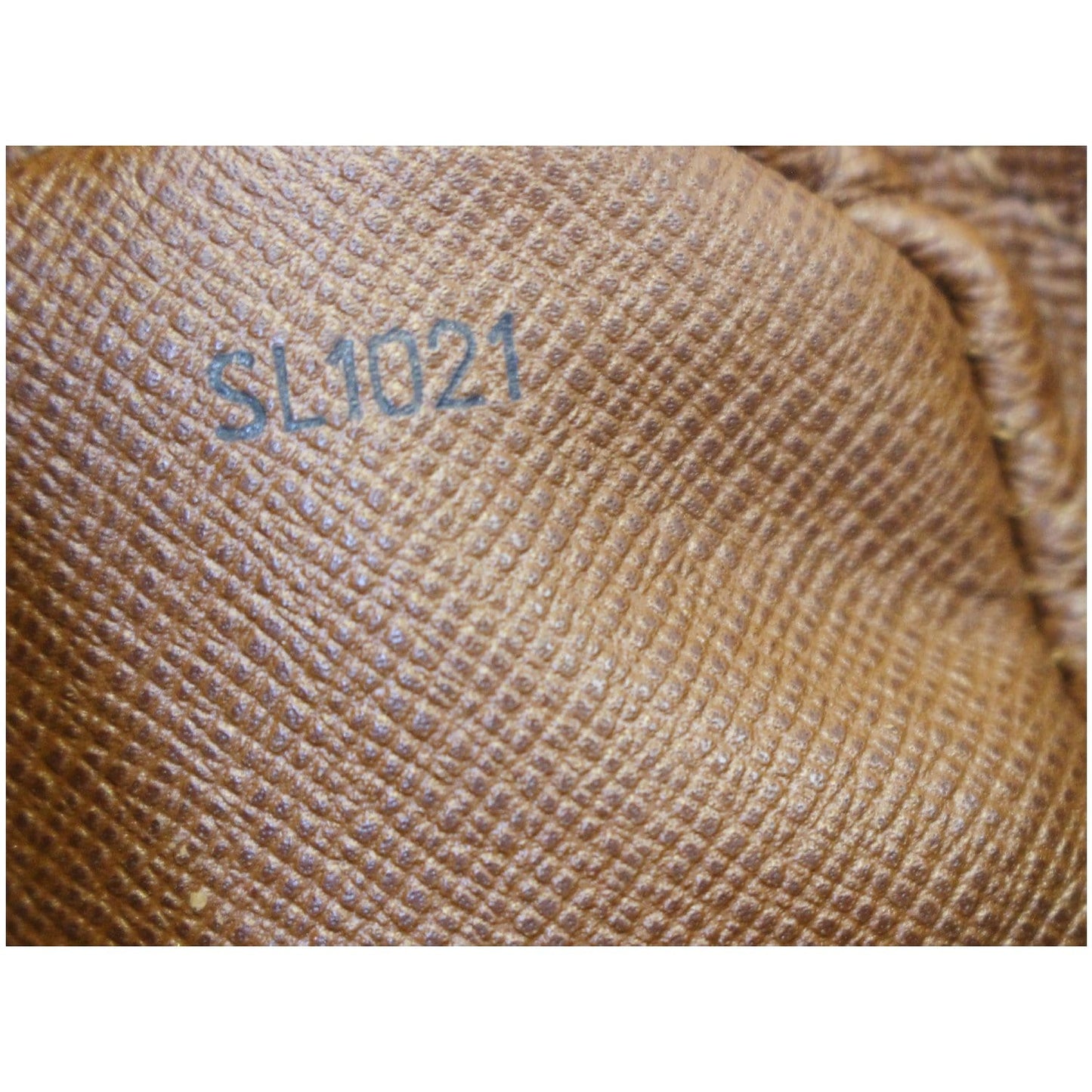 LOUIS VUITTON Danube Monogram Canvas Crossbody Bag Brown