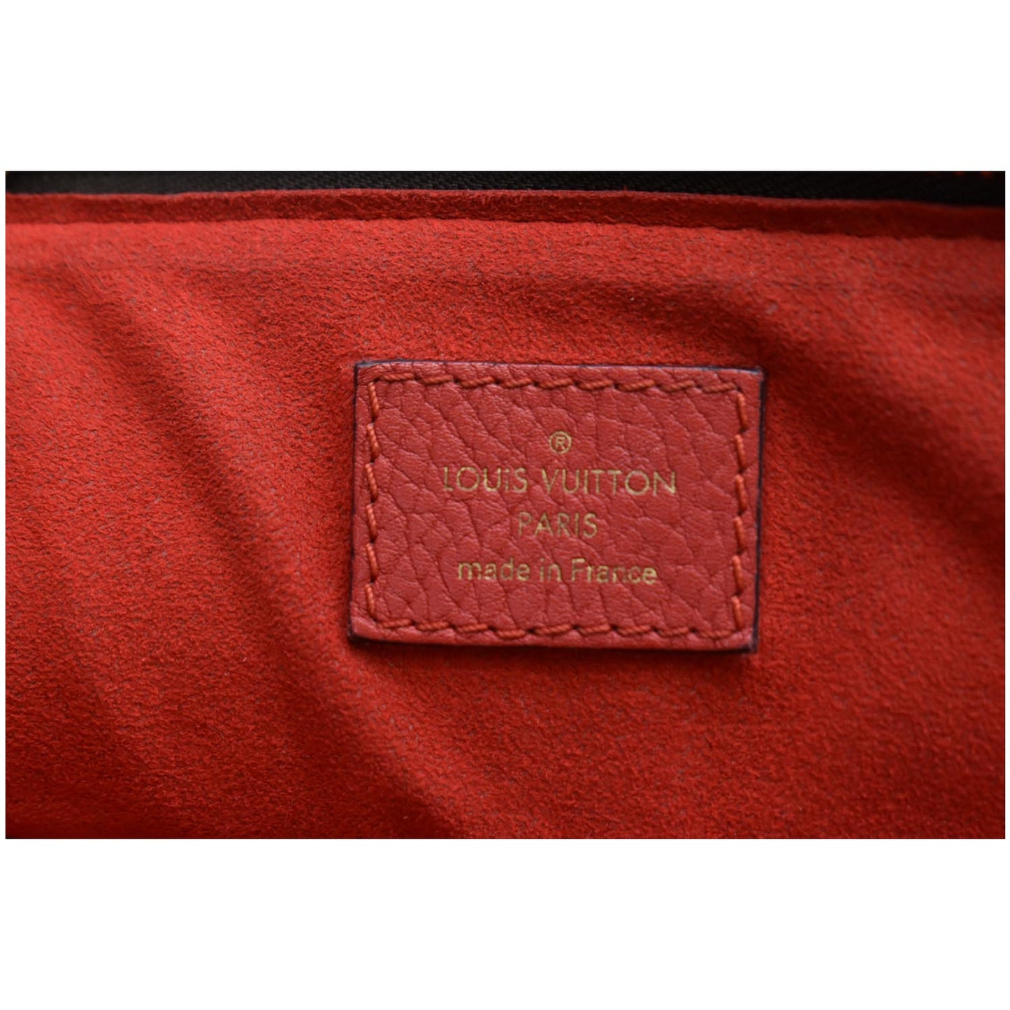 LOUIS VUITTON Estrela NM Monogram Canvas Shoulder Bag Coquelicot