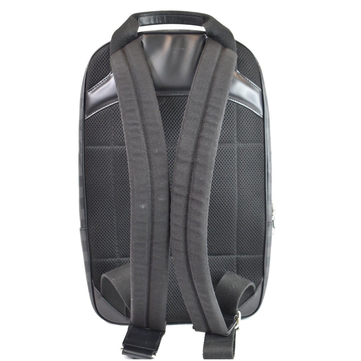 LOUIS VUITTON Michael Damier Graphite Backpack Bag Black