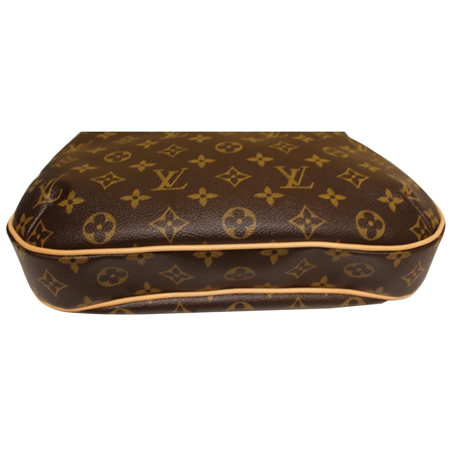 LOUIS VUITTON Odeon MM Monogram Canvas Shoulder Bag Brown