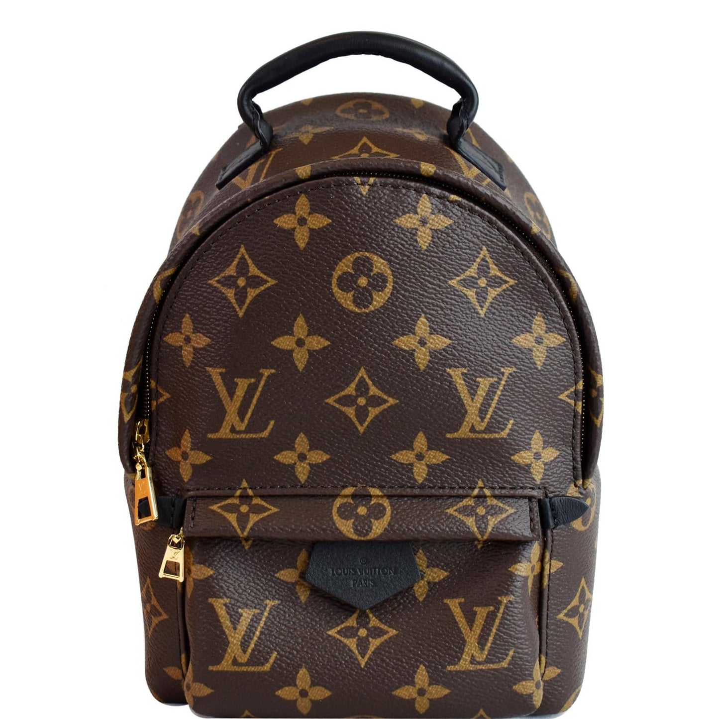 LOUIS VUITTON  Palm Springs Mini Monogram Canvas Backpack Brown
