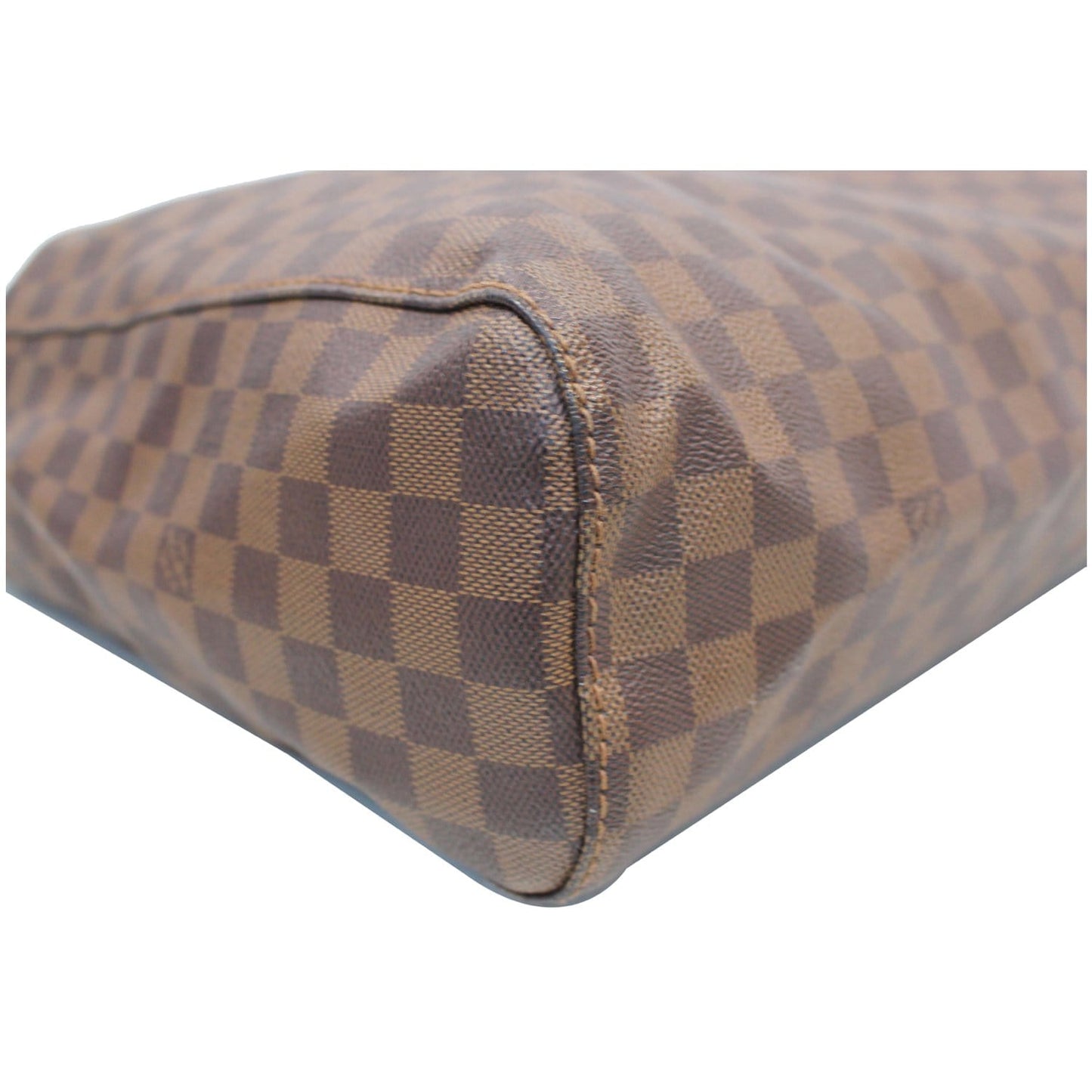 LOUIS VUITTON Portobello GM Damier Ebene Shoulder Bag Brown