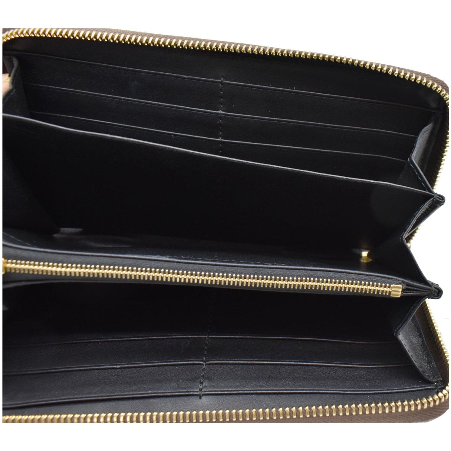 GUCCI GG Marmont Python Leather Zip Around Wallet Multicolor 456117
