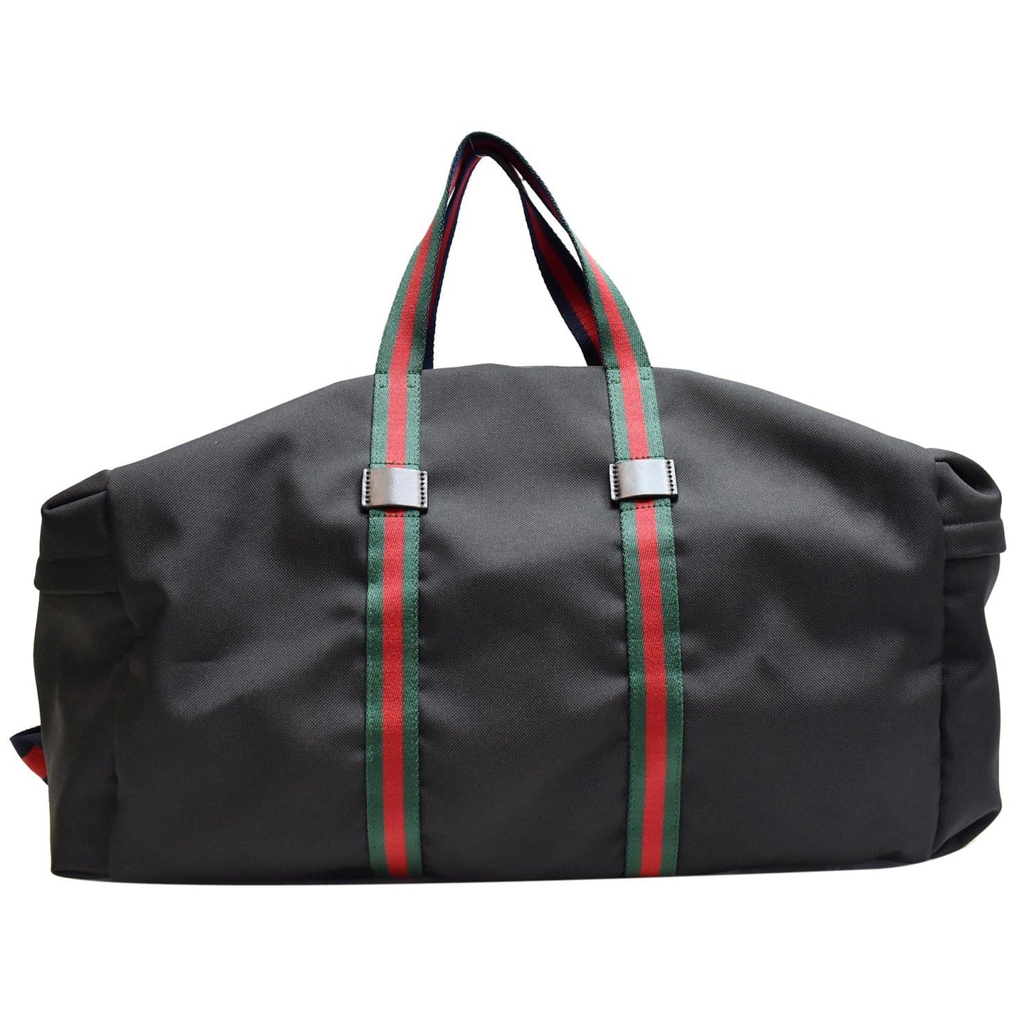 GUCCI Techno Canvas Duffle Travel Bag Black 450983