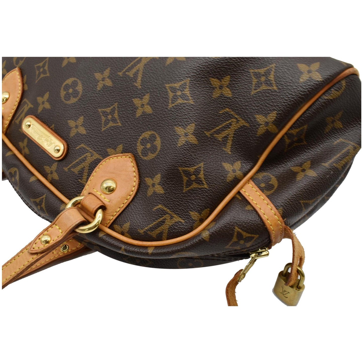 LOUIS VUITTON Montorgueil PM Monogram Canvas Shoulder Bag Brown- 10% OFF