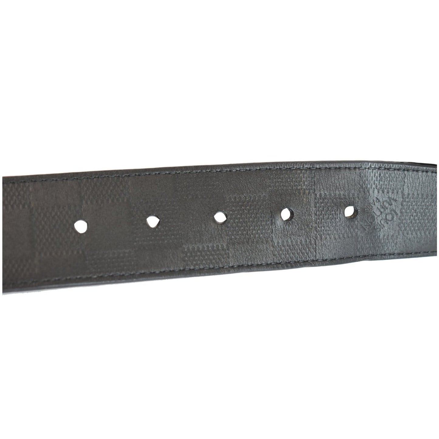 LOUIS VUITTON Reversible Boston Damier Infini Belt Black Size 40