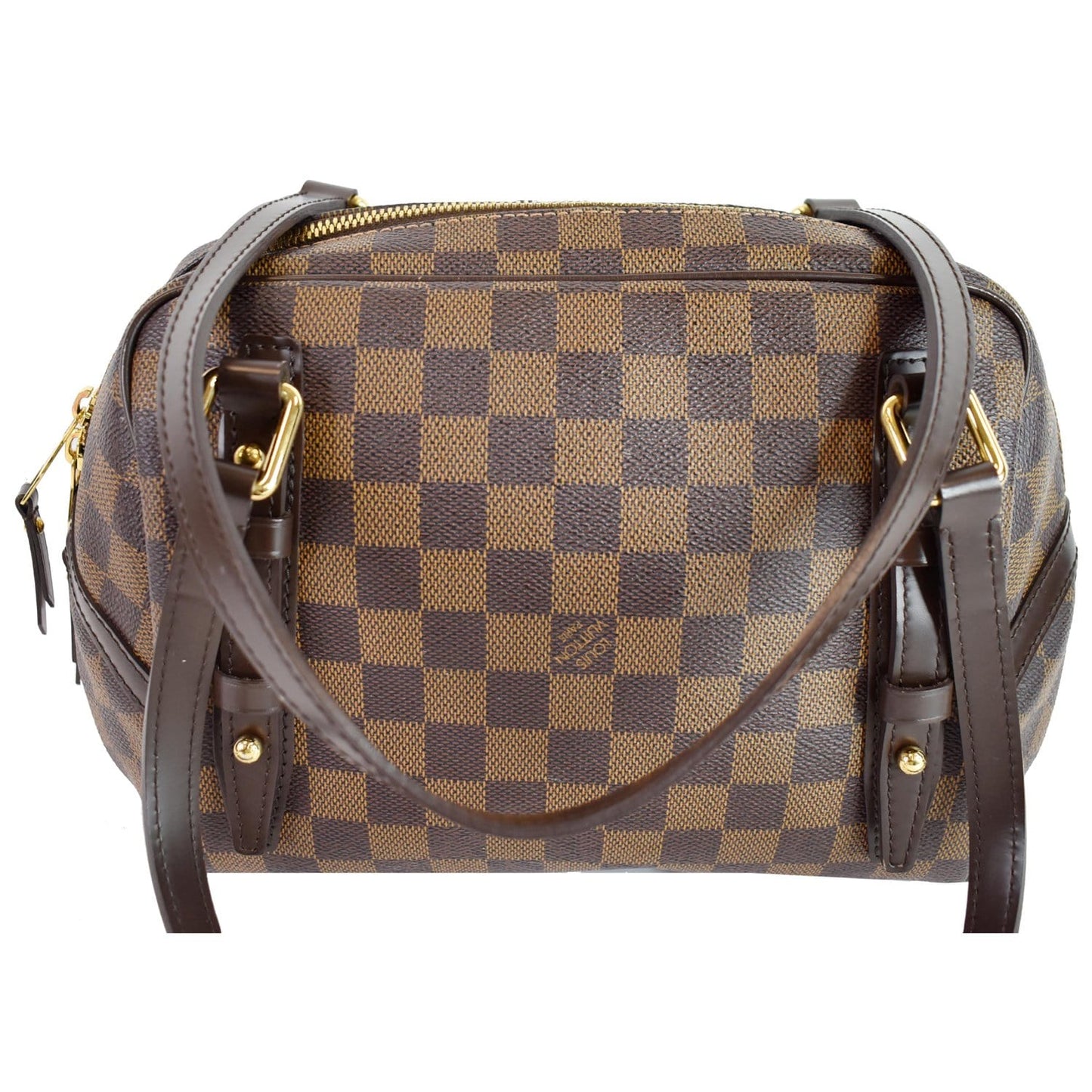 LOUIS VUITTON Rivington PM Damier Ebene Shoulder Bag Brown - 20% OFF
