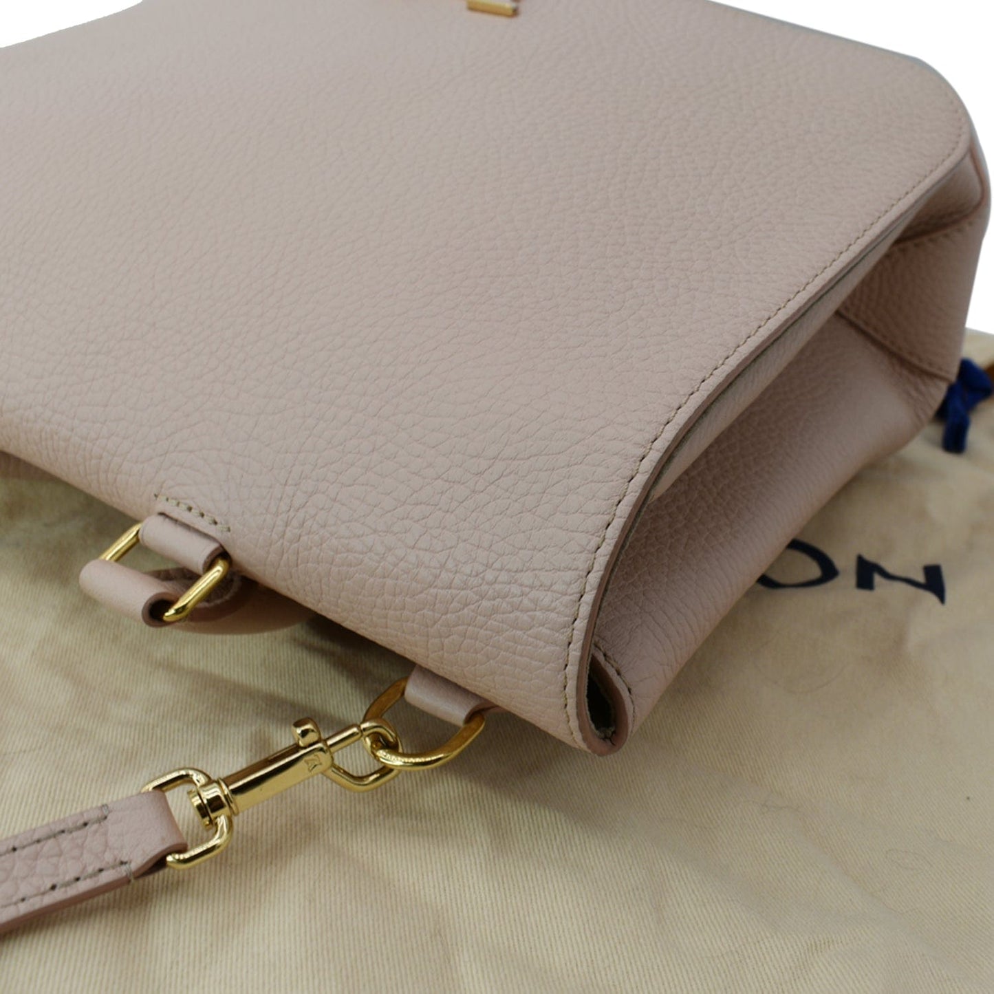 LOUIS VUITTON Volta Taurillon Leather Shoulder Bag Petale