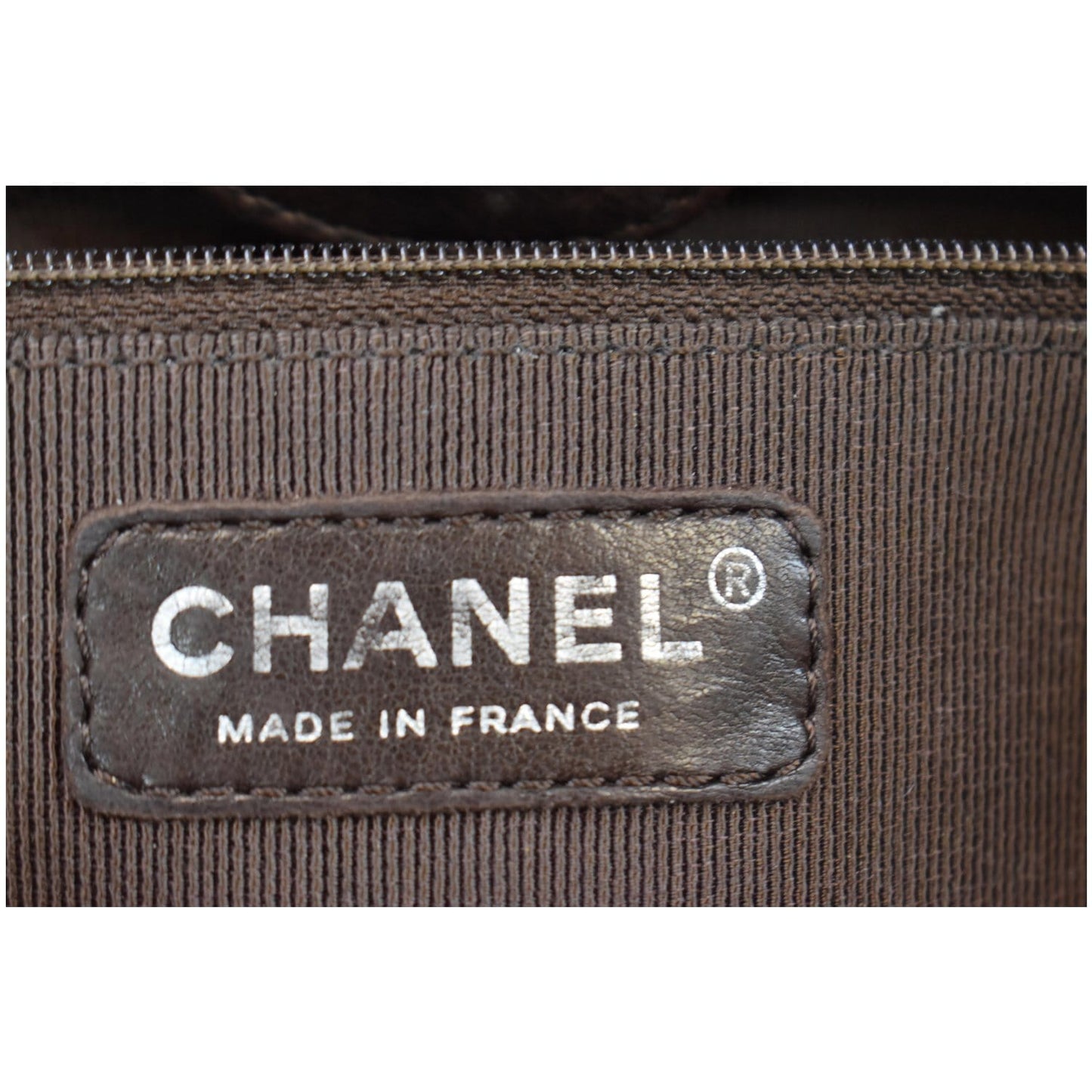 CHANEL PST Caviar Leather Petit Shopping Tote Bag Brown