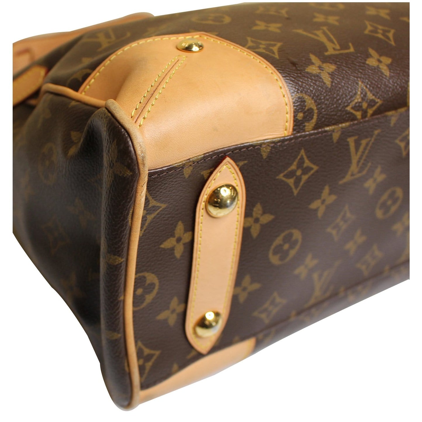 LOUIS VUITTON Monogram Canvas Retiro PM Shoulder Bag Brown